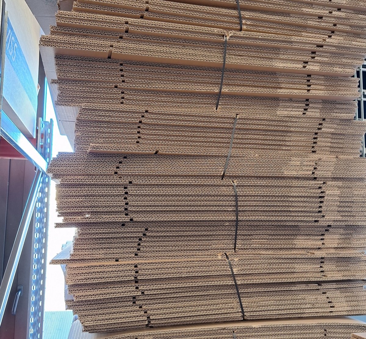 200x Versandkarton Wellpappe 645x150x645 mm FEFCO 0203 - 2.30BC (Laufradkarton / Felgenkarton) - RAAAD.de