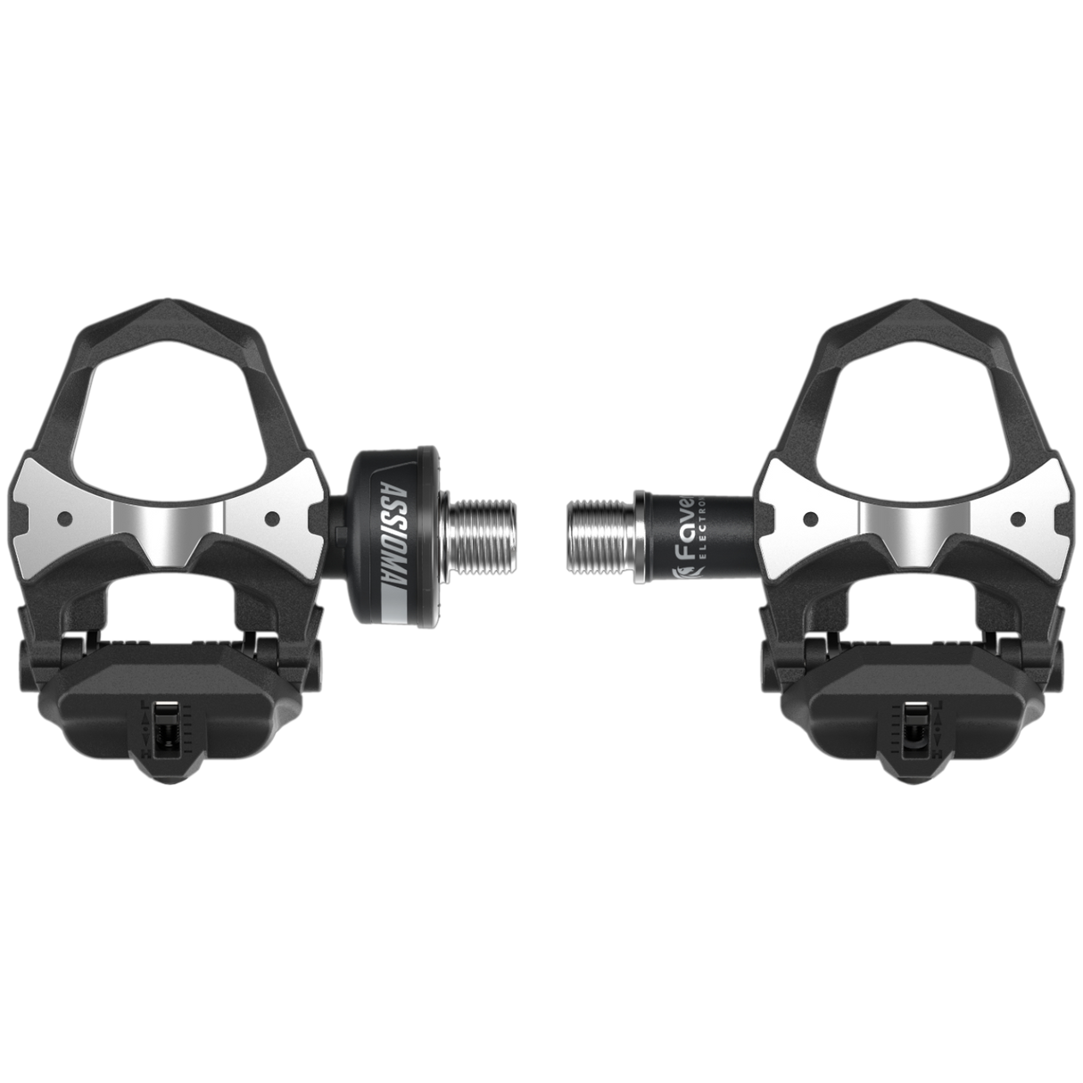 Favero Assioma UNO Powermeter Pedale | einseitige Leistungsmessung | kompatibel mit Look Keo | Rennrad | Bluetooth & ANT+