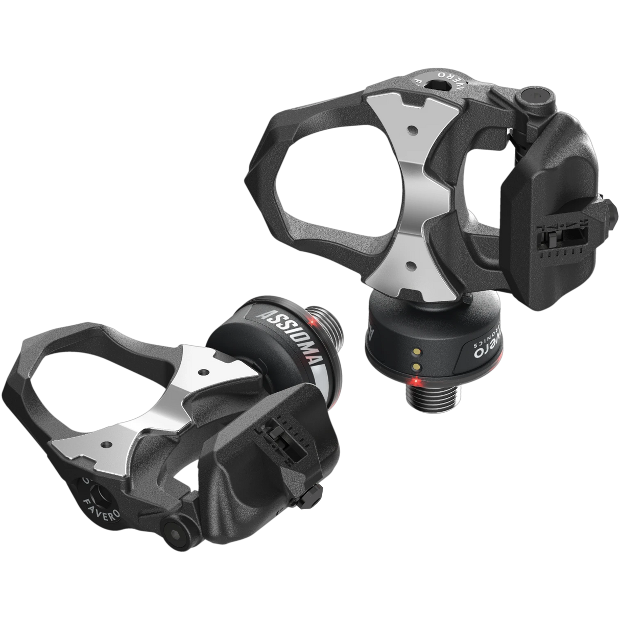 Favero Assioma DUO Powermeter Pedale | beidseitige Leistungsmessung | kompatibel mit Look Keo | Rennrad | Bluetooth & ANT+
