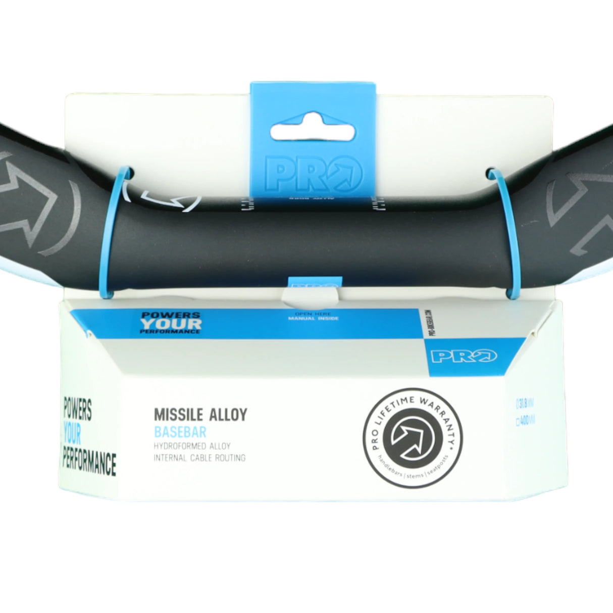 PRO Missile AL Lenker Base Bar 31.8x400 mm Triathlon Zeitfahren