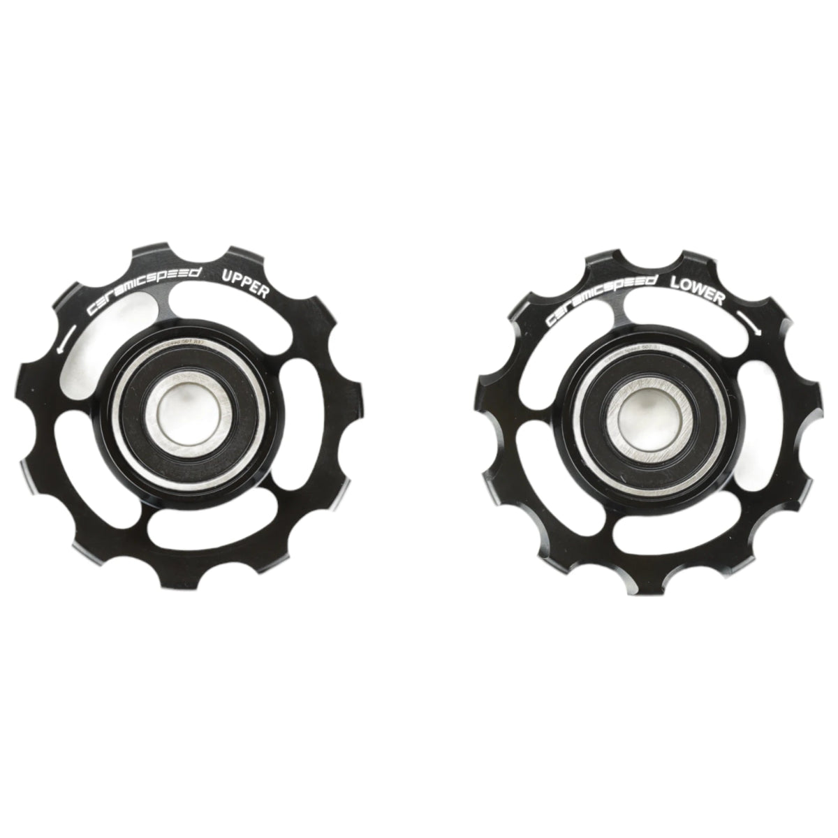 CeramicSpeed Schaltwerkröllchen Shimano Aluminium schwarz (11 - fach) - RAAAD.de