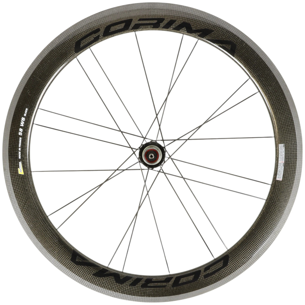 Corima WS 58 Carbon Hinterrad 700C Clincher 9x130 mm Felgenbremsen - RAAAD.de