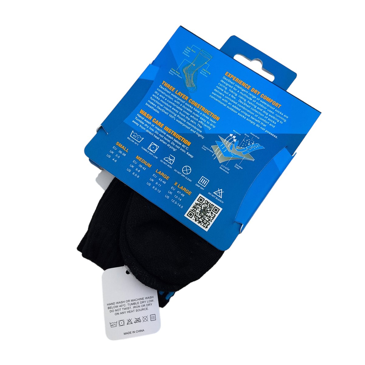 Dexshell Ultra Thin Waterproof Socken Größe M (EU 39-42) - RAAAD.de