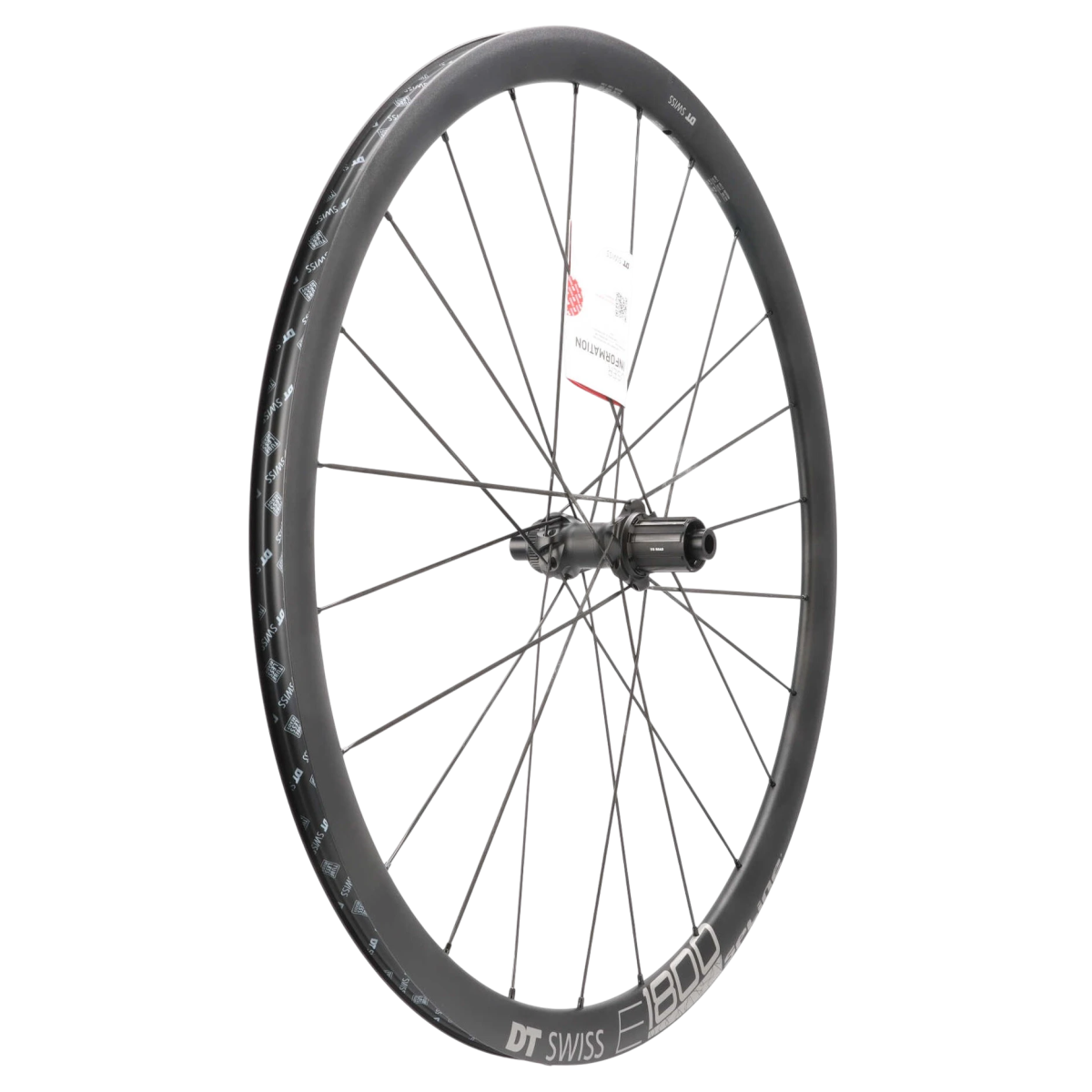 DT Swiss E 1800 Hinterrad Spline 32 DB 12x142 mm Centerlock Shimano HG - RAAAD.de