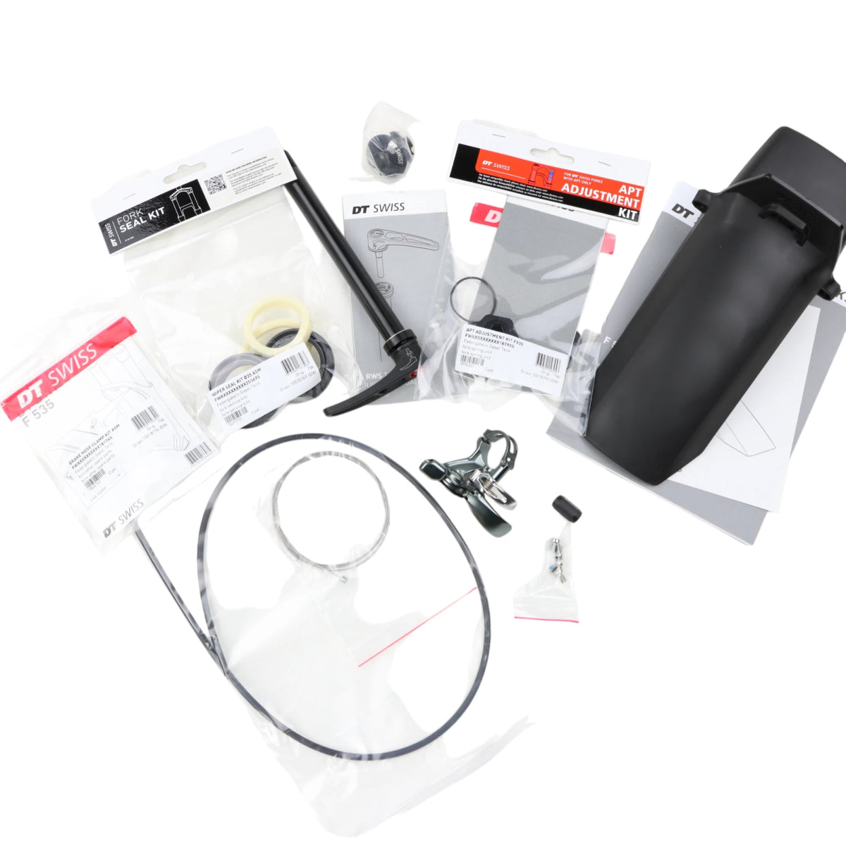 DT Swiss F535 ONE 140 mm 27,5 Zoll Federgabel Boost Tapered Remote - RAAAD.de