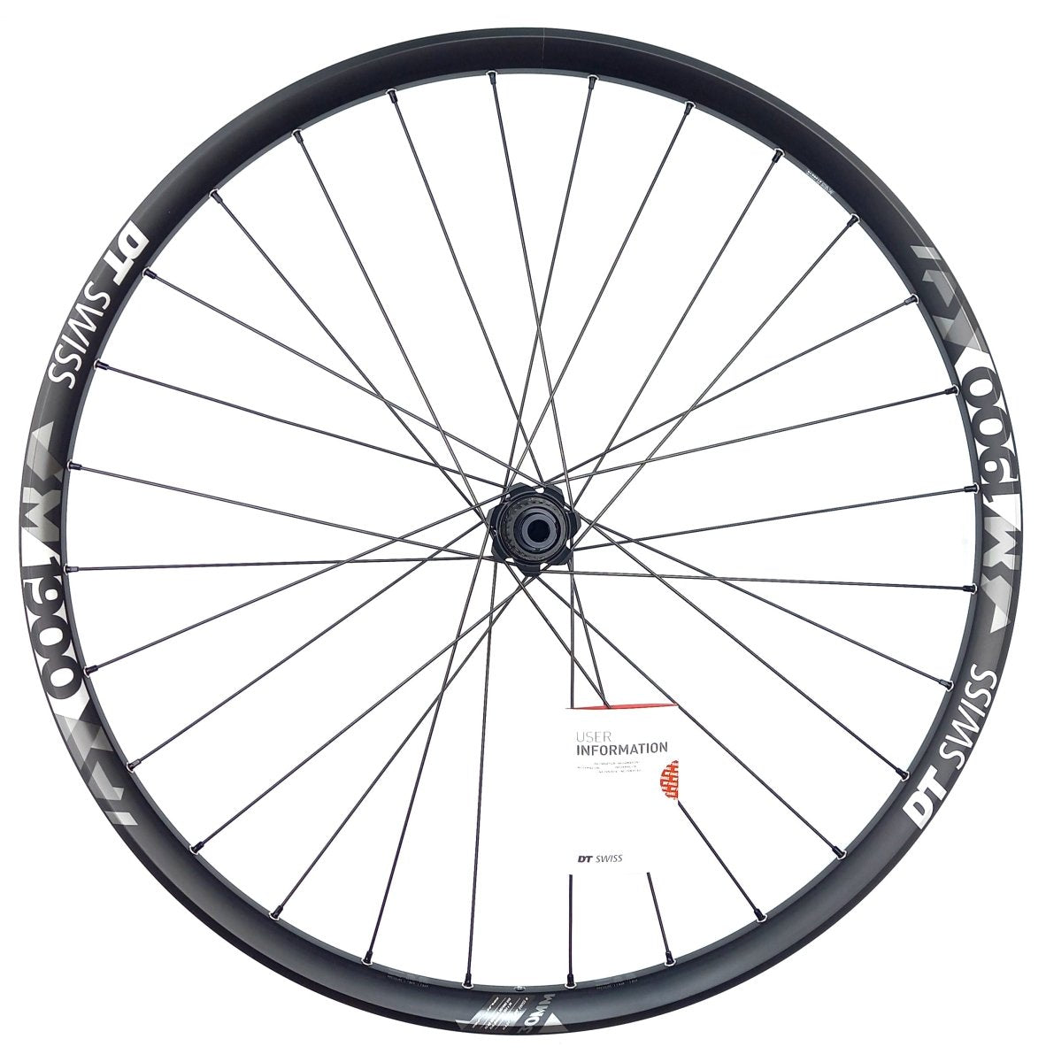 DT Swiss M 1900 SPLINE 29" Hinterrad | 30 mm Innenbreite | Boost 12x148 mm | Centerlock | Shimano Micro Spline (B-Ware)