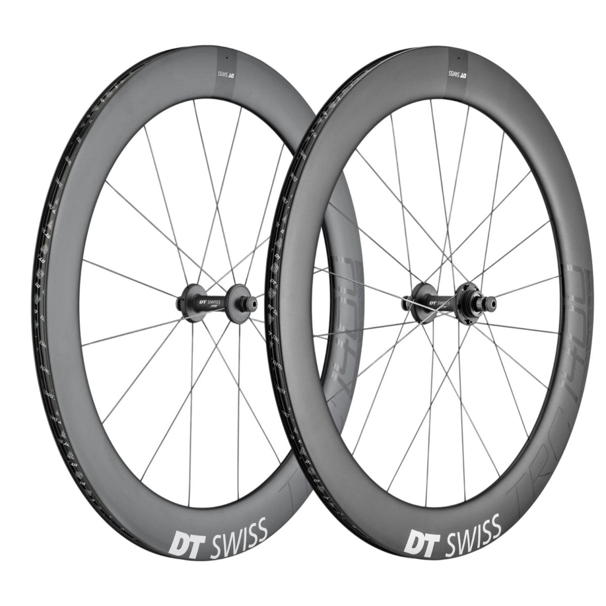 DT Swiss TRC 1400 DICUT 65 Carbon Bahn Laufradsatz 29" | Felgenbremse | 9x100 mm + 10x120 mm Schnellspanner | Aero - RAAAD.de