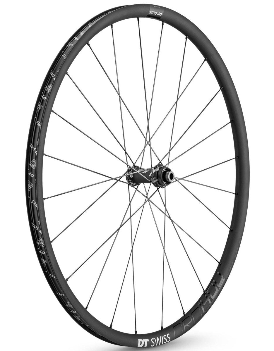 DT Swiss Vorderrad CRC1400 Spline 24 Carbon 700C Disc 12x100mm Schwarz - RAAAD.de