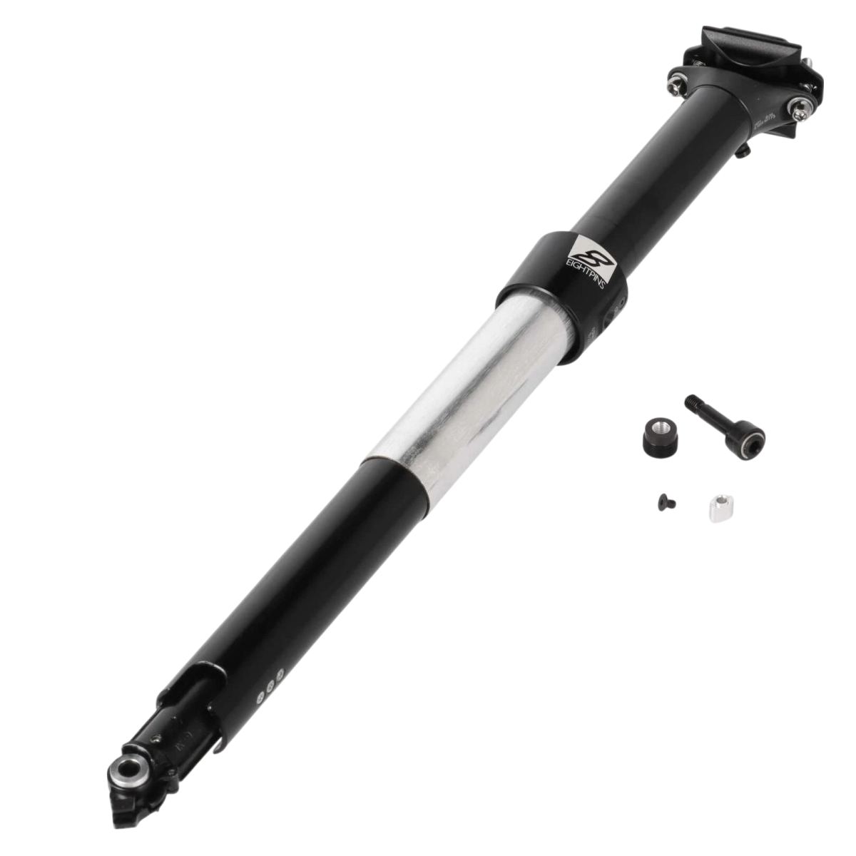 Eightpins H01 Vario - Sattelstütze | höhenverstellbar | Größe XL | integrierte Dropper Post - RAAAD.de