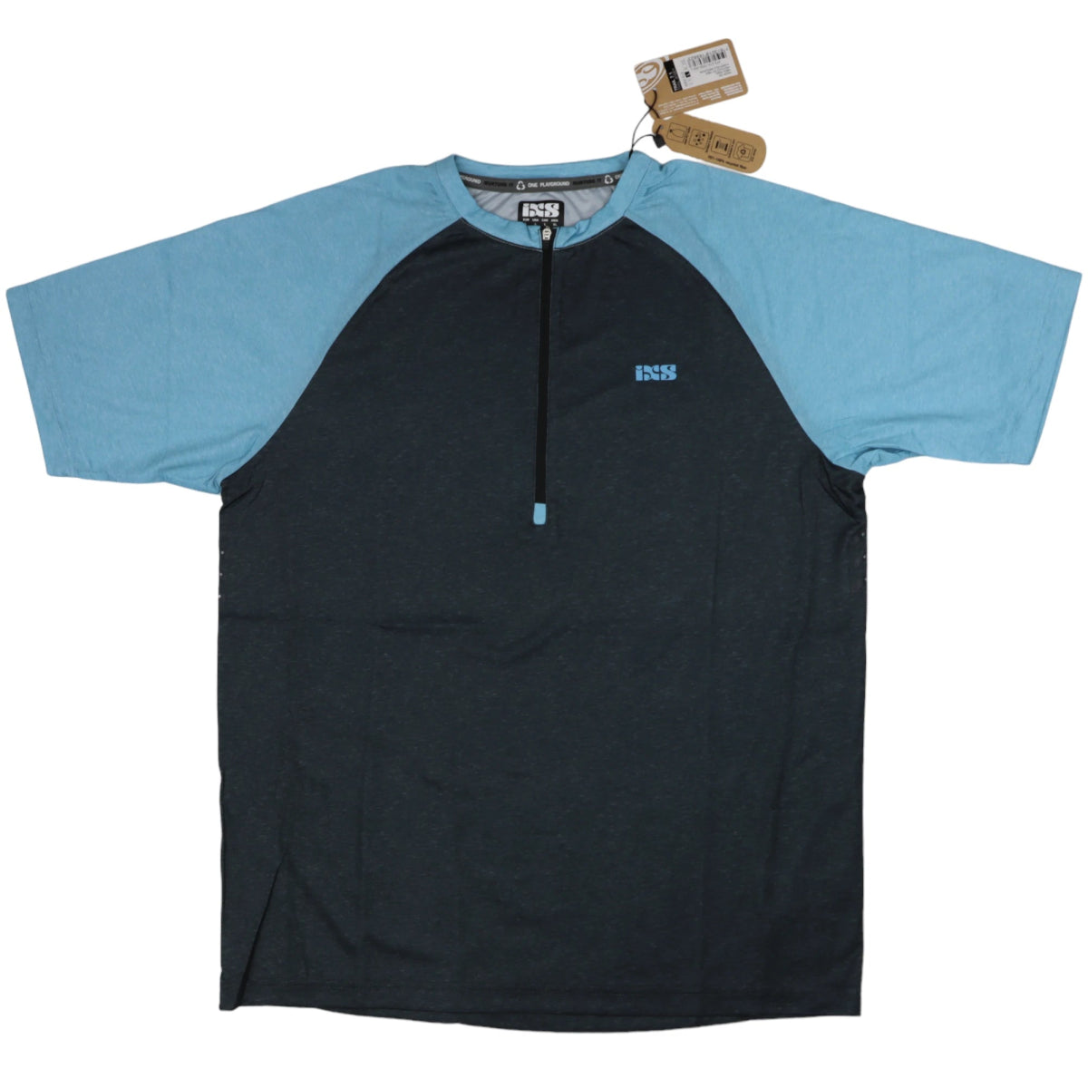 IXS Bikeshirt Trail 7.1 Jersey kurzarm Männer blau - RAAAD.de