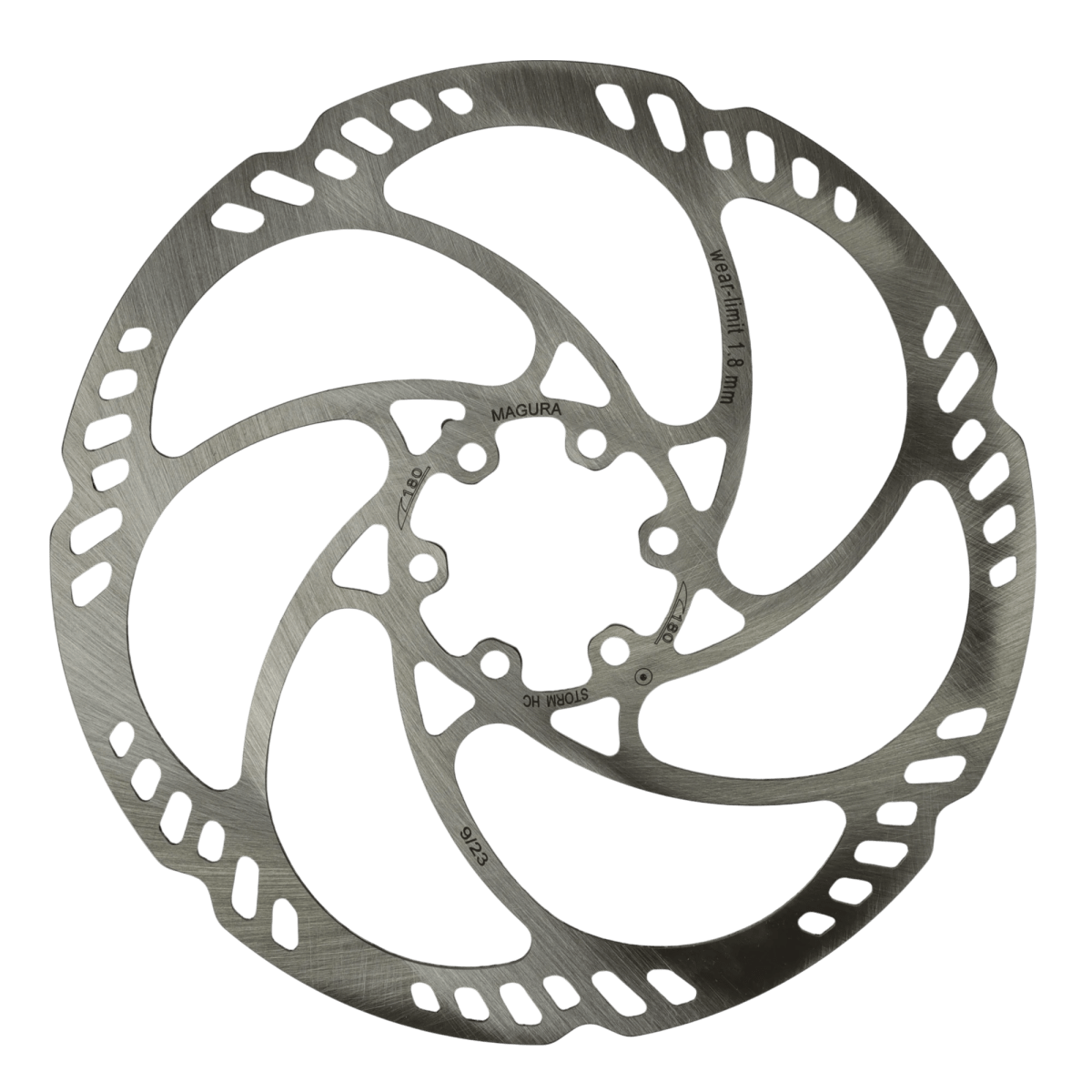 Magura Bremsscheibe Storm HC 180 mm ohne Sensormagnet (6 - Loch) - RAAAD.de