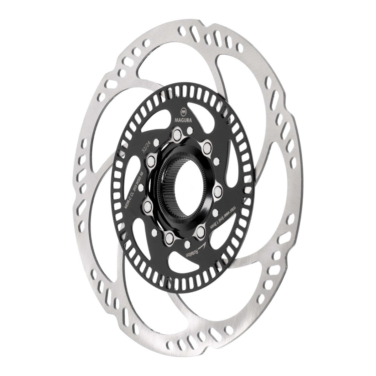 Magura MDR - C Bremsscheibe 180 mm | Center Lock | inkl. Verschlussring | E - Bike / MTB - RAAAD.de