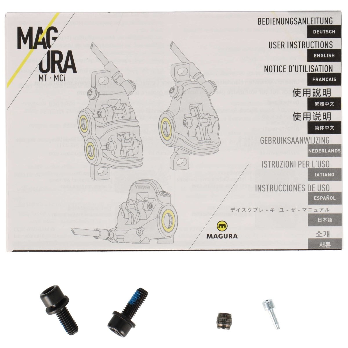 Magura MT4 Scheibenbremse Vorderrad oder Hinterrad (1600 mm Leitung) - RAAAD.de