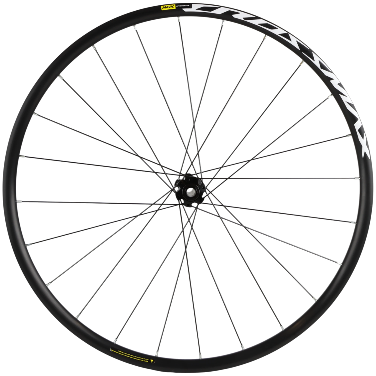 Mavic Crossmax Vorderrad 29 Zoll Disc Boost 15x110mm Schwarz - RAAAD.de