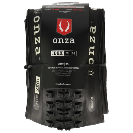 Onza Ibex 29 x 2,60" GRC 120TPI Soft Compound 50 Tubless Ready Faltreifen Schwarz - RAAAD.de