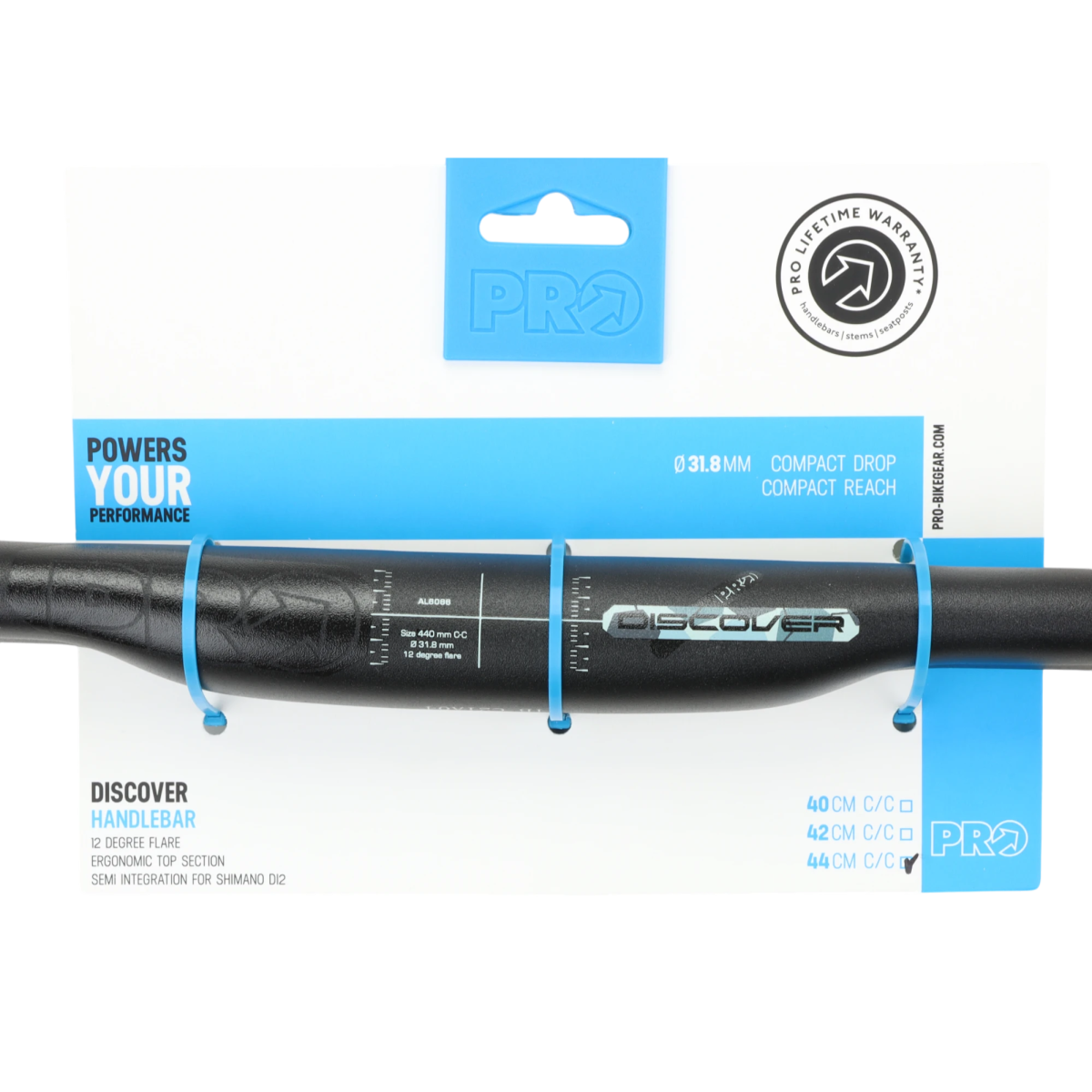 PRO PLT Discover Lenker Gravel 12 Grad 440 mm schwarz - RAAAD.de