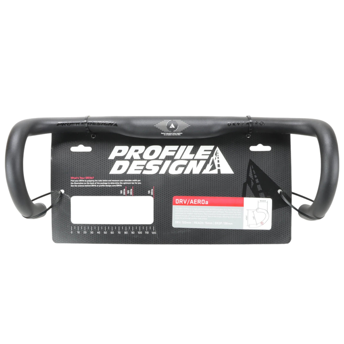 Profile Design DRV/AEROa 105 Rennradlenker 31.8 mm Breite 40 cm - RAAAD.de