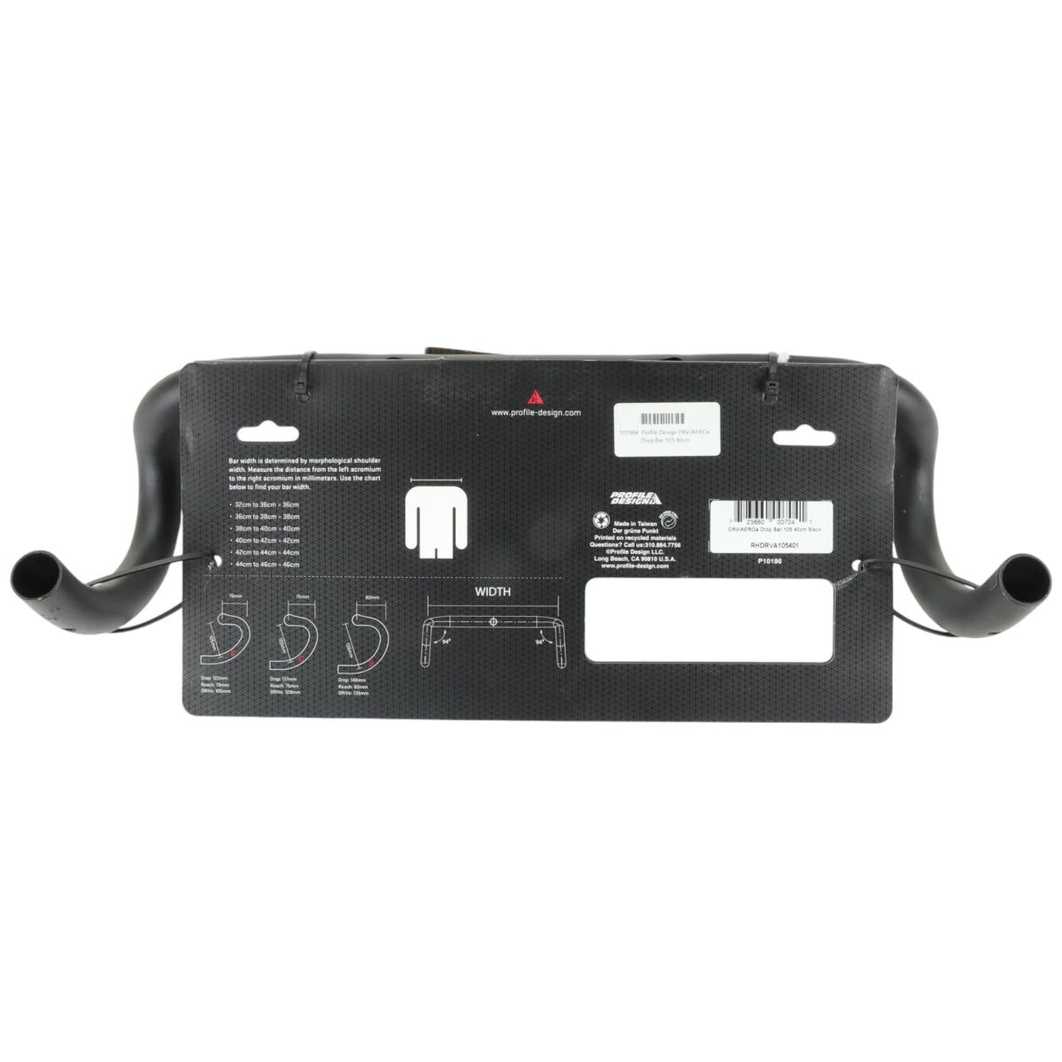Profile Design DRV/AEROa 105 Rennradlenker 31.8 mm Breite 40 cm - RAAAD.de