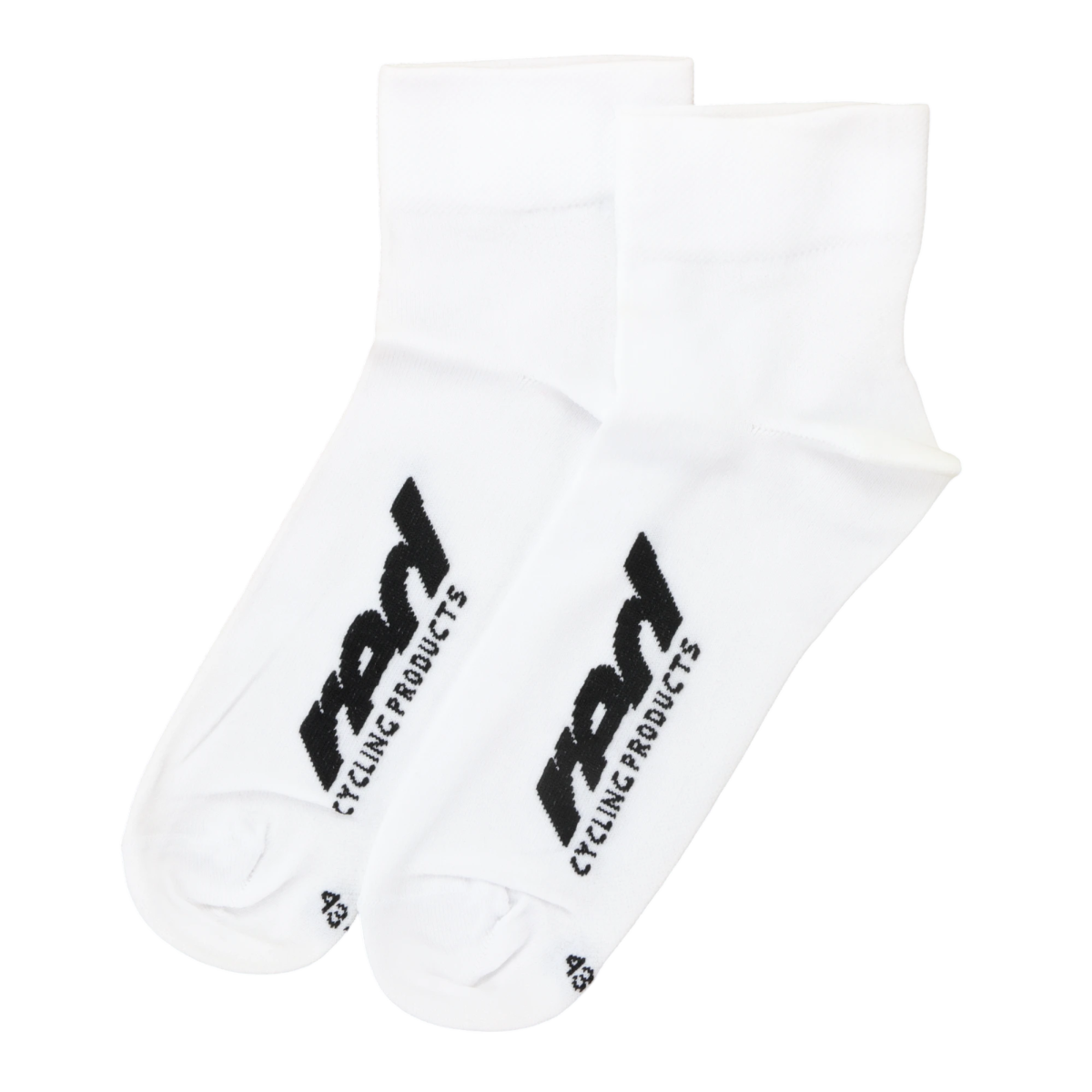 Red Cycling Race Socks low Fahrradsocken weiß (Größe 43 - 46) - RAAAD.de