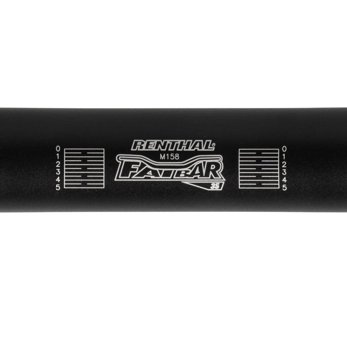 Renthal Fatbar 35 Lenker 800 mm | 35 mm Klemmung | 30 mm Rise | Aluminium | schwarz - RAAAD.de