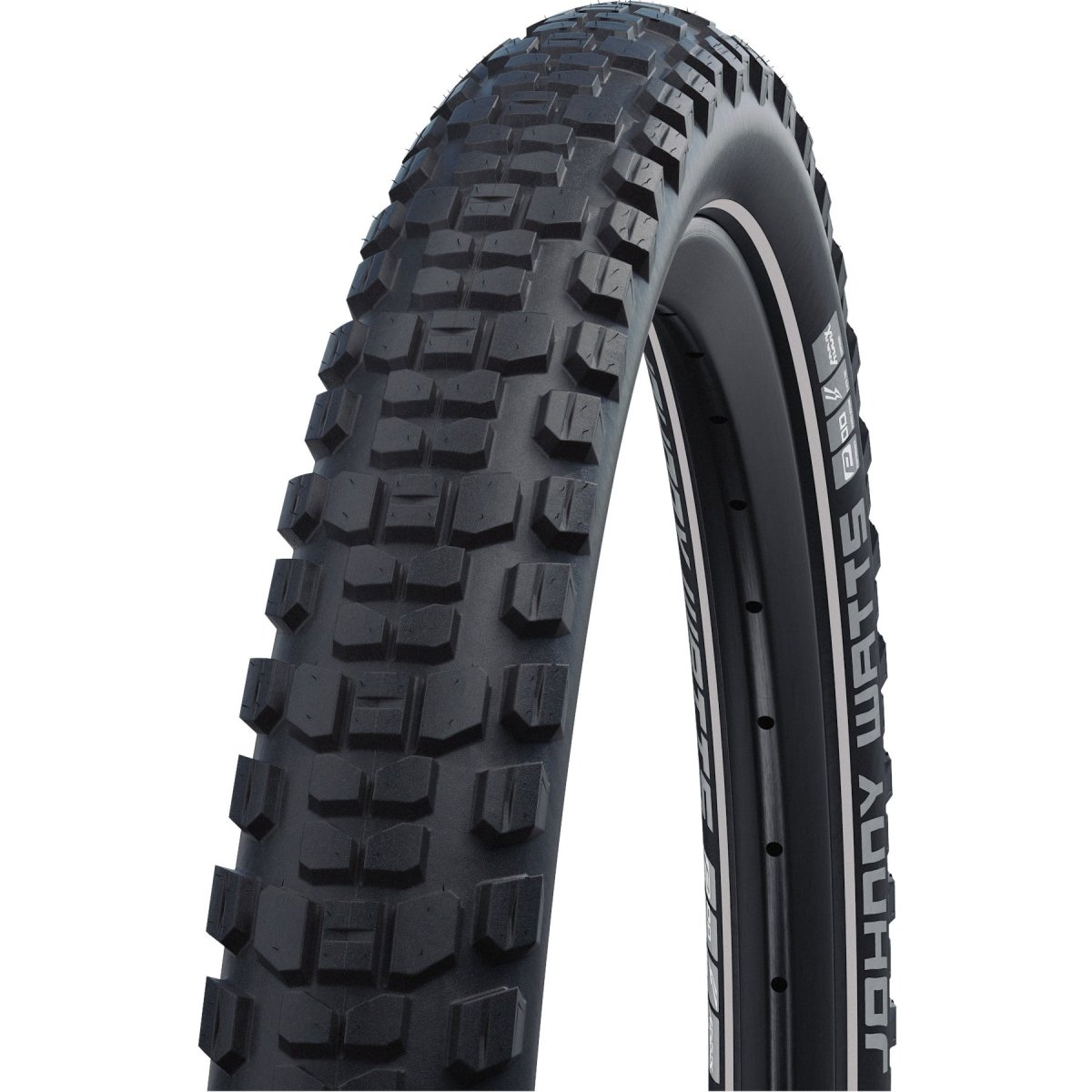Schwalbe Johnny Watts 29 x 2.60" (65 - 622) Drahtreifen | Performance Addix | DD Double Defense | E - MTB | Reflexstreifen (B - Ware) - RAAAD.de