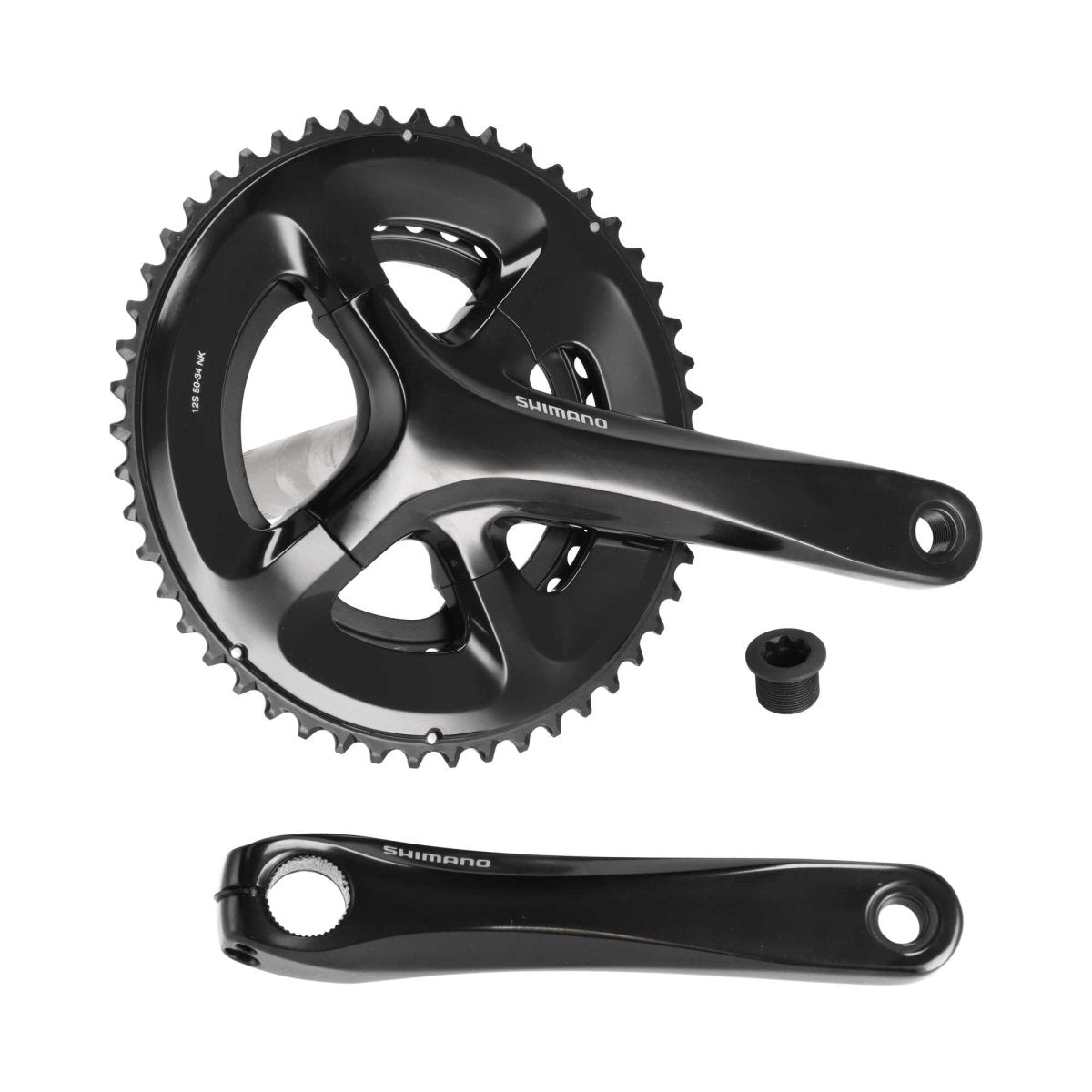 Shimano FC - RS520 Kurbel 172.5 mm Kettenblätter 34/50T (2x12 - fach) - RAAAD.de
