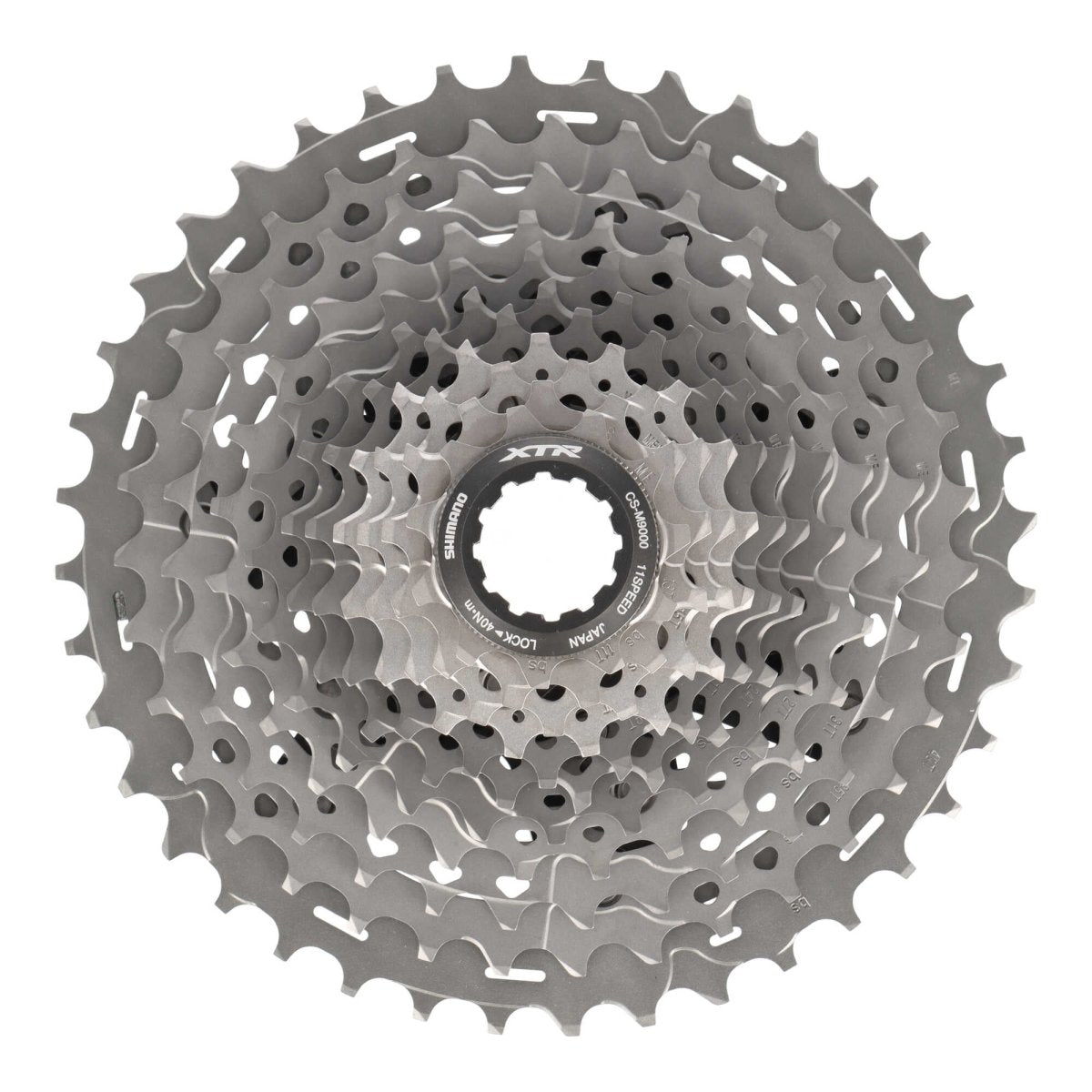 Shimano XTR CS - M9001 Kassette 11 - fach | 11 - 40 Zähne | MTB | Hyperglide | Leicht & präzise - RAAAD.de