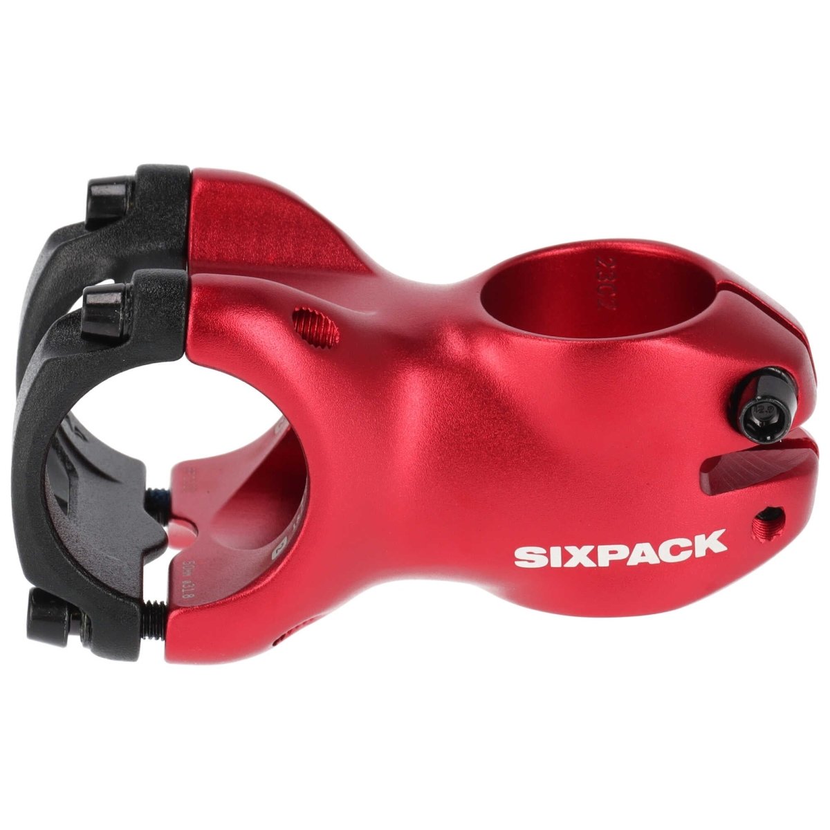 Sixpack Menace MTB Vorbau 31.8 mm Länge 50 mm rot - RAAAD.de