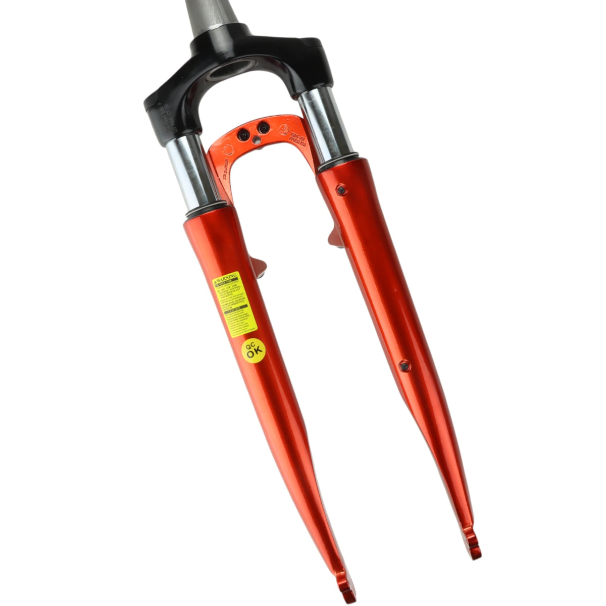 SR Suntour Federgabel Trekking Schnellspanner QR 28 Zoll Tapered 1 1/8 - 1.5 Zoll Schaft rot - RAAAD.de