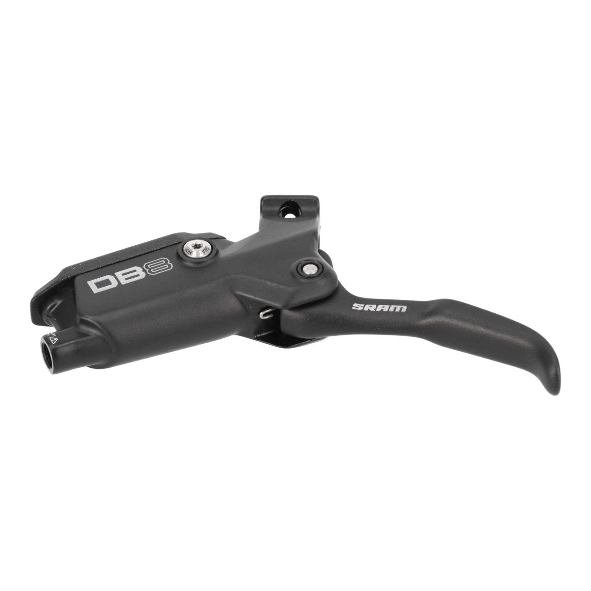 SRAM DB8 Scheibenbremse hinten Mineralöl schwarz matt ohne MMX Klemme (1650 mm Leitung) - RAAAD.de