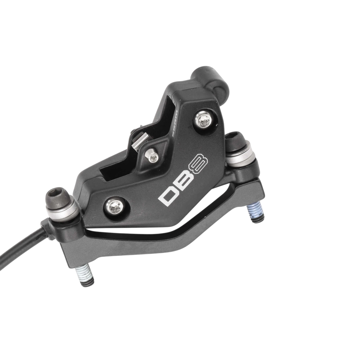 SRAM DB8 Scheibenbremse hinten Mineralöl schwarz matt ohne MMX Klemme (1650 mm Leitung) - RAAAD.de