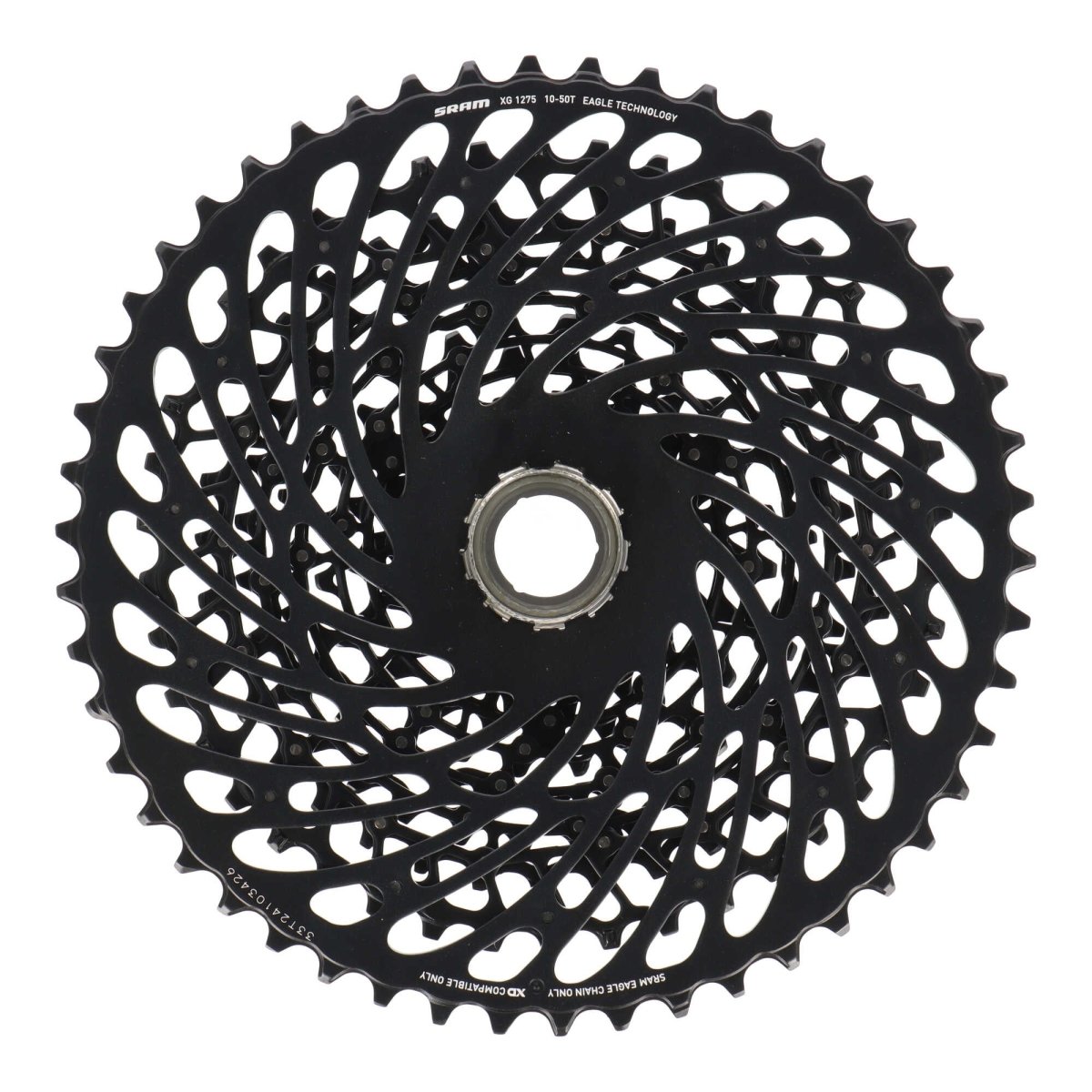 SRAM GX Kassette XG - 1275 Eagle 10 - 50 Zähne schwarz XD (12 - fach) - RAAAD.de