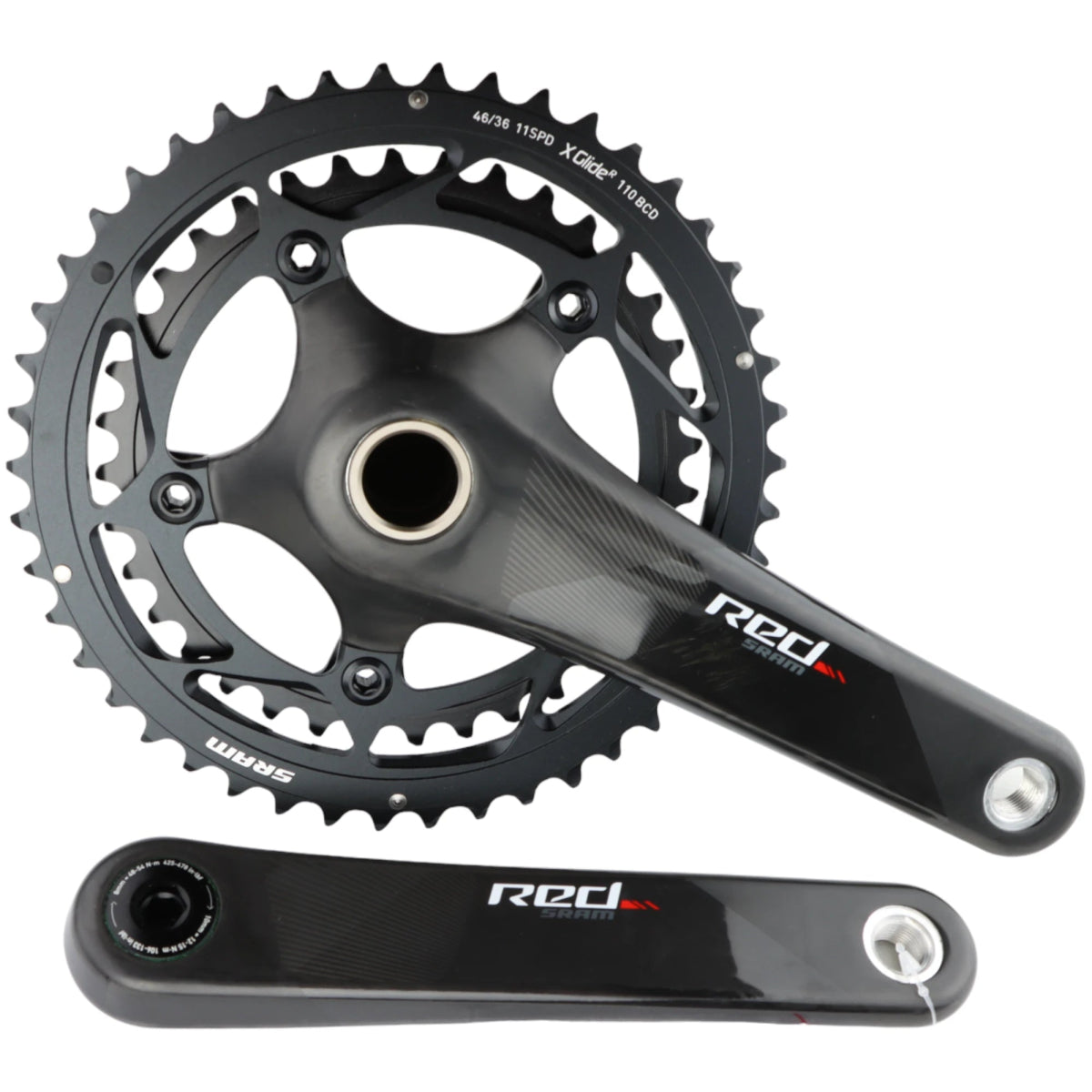 SRAM Red Kurbel Carbon GXP 175 mm 36/46T (2x11-fach) - RAAAD.de