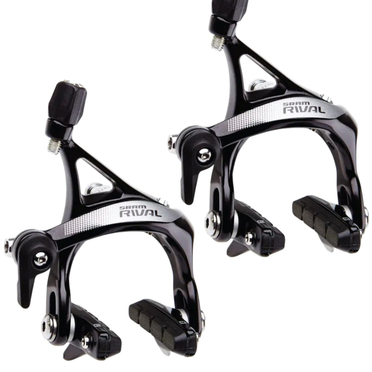 SRAM Rival 22 Felgenbremsen - Set | vorne & hinten | schwarz | Aluminium | inkl. Bremsbeläge | Rennrad - RAAAD.de