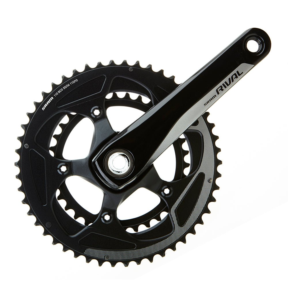 SRAM Rival Kurbelgarnitur 2x11 - fach | 172,5 mm | 34/50 Zähne | BB30/PF30 Achse - RAAAD.de