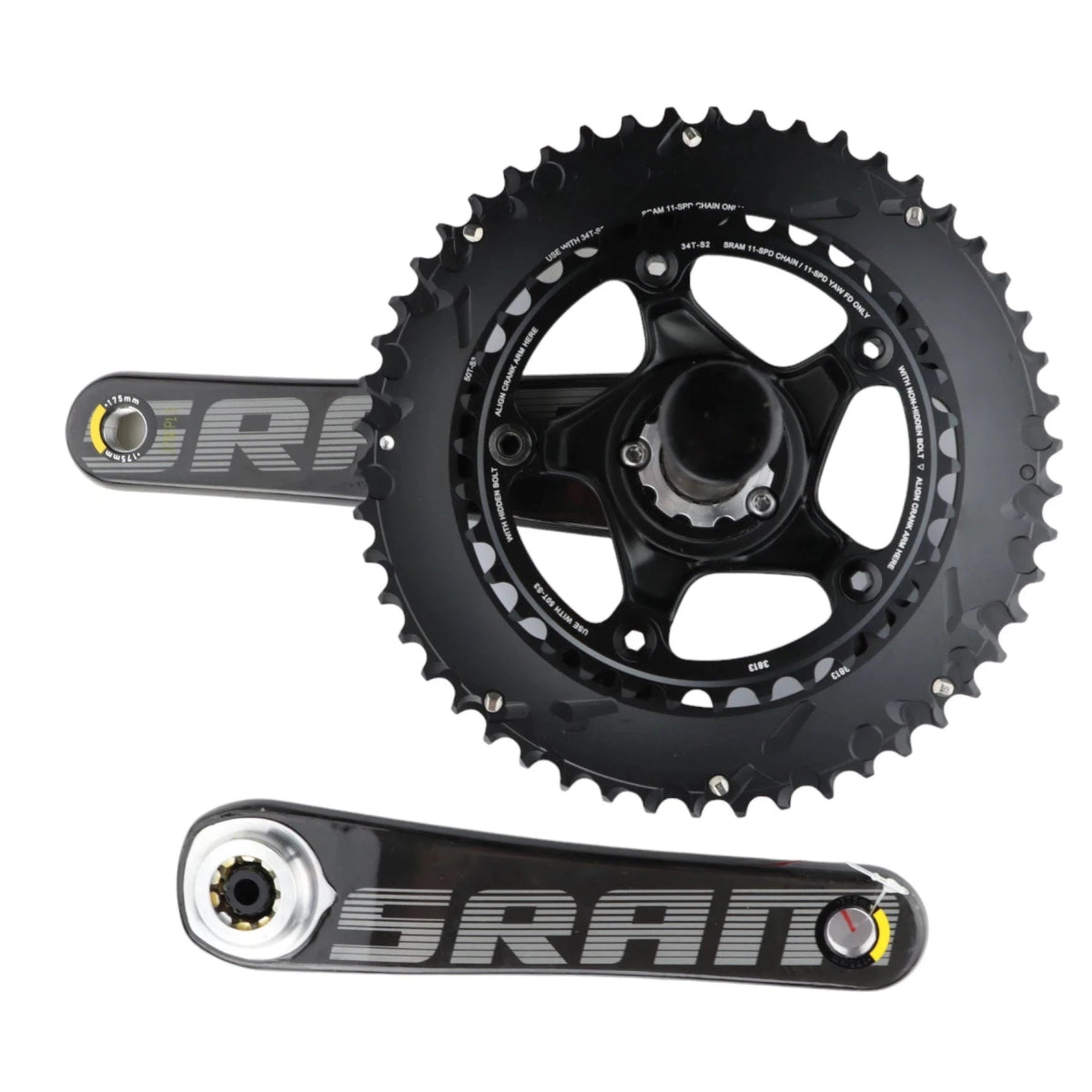 SRAM S - 952 GXP Wide Carbon Kurbel 175 mm 34/50T S - Series (2x11 - fach) - RAAAD.de