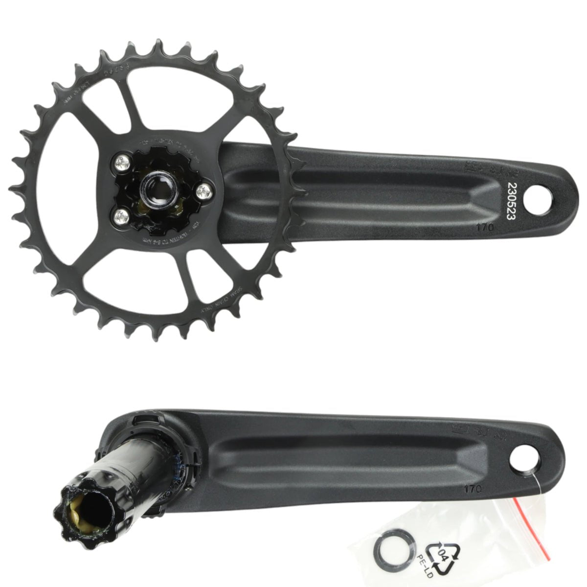 SRAM SX Eagle Kurbel DUB 170 mm 32 Zähne Kettenblatt (12 - fach) - RAAAD.de