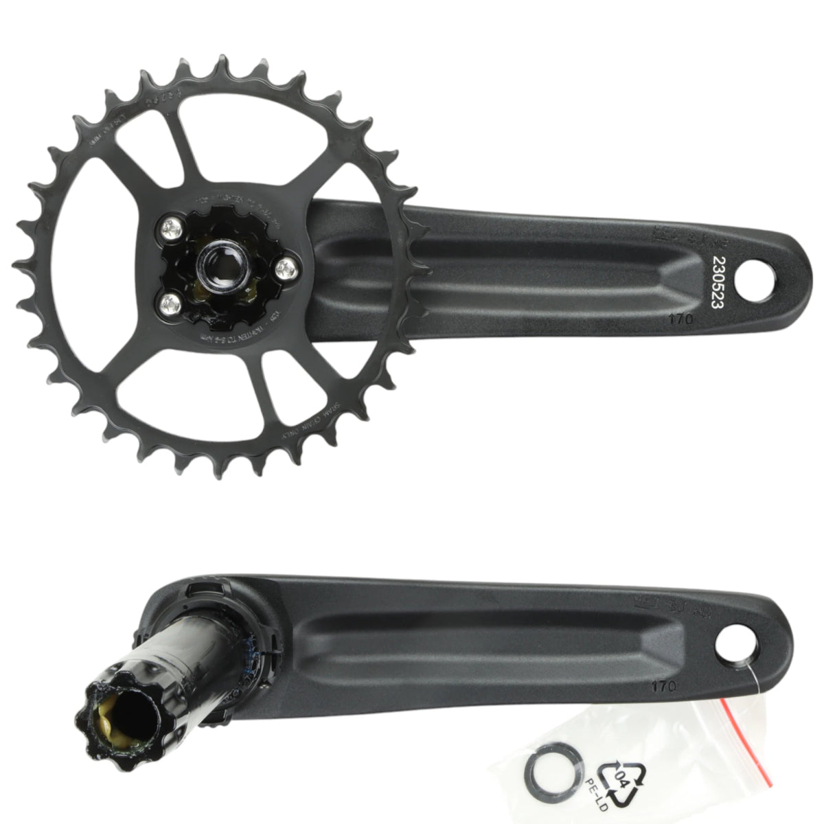SRAM SX Eagle Kurbel DUB 170 mm 34 Zähne Kettenblatt (12 - fach) - RAAAD.de