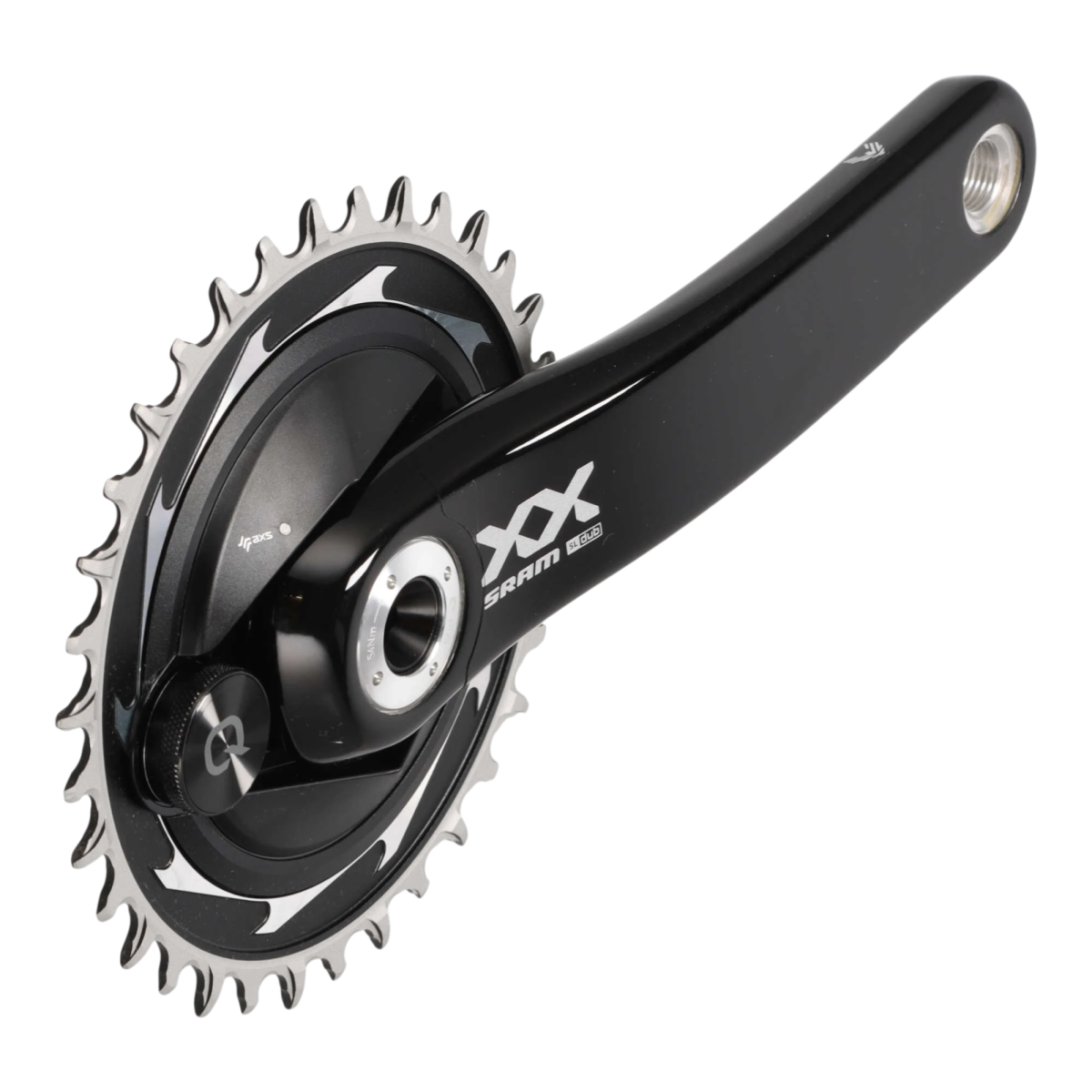 SRAM XX SL Eagle Transmission Powermeter Kurbel | DUB | 165 mm Kurbelarme | 34T Kettenblatt - RAAAD.de