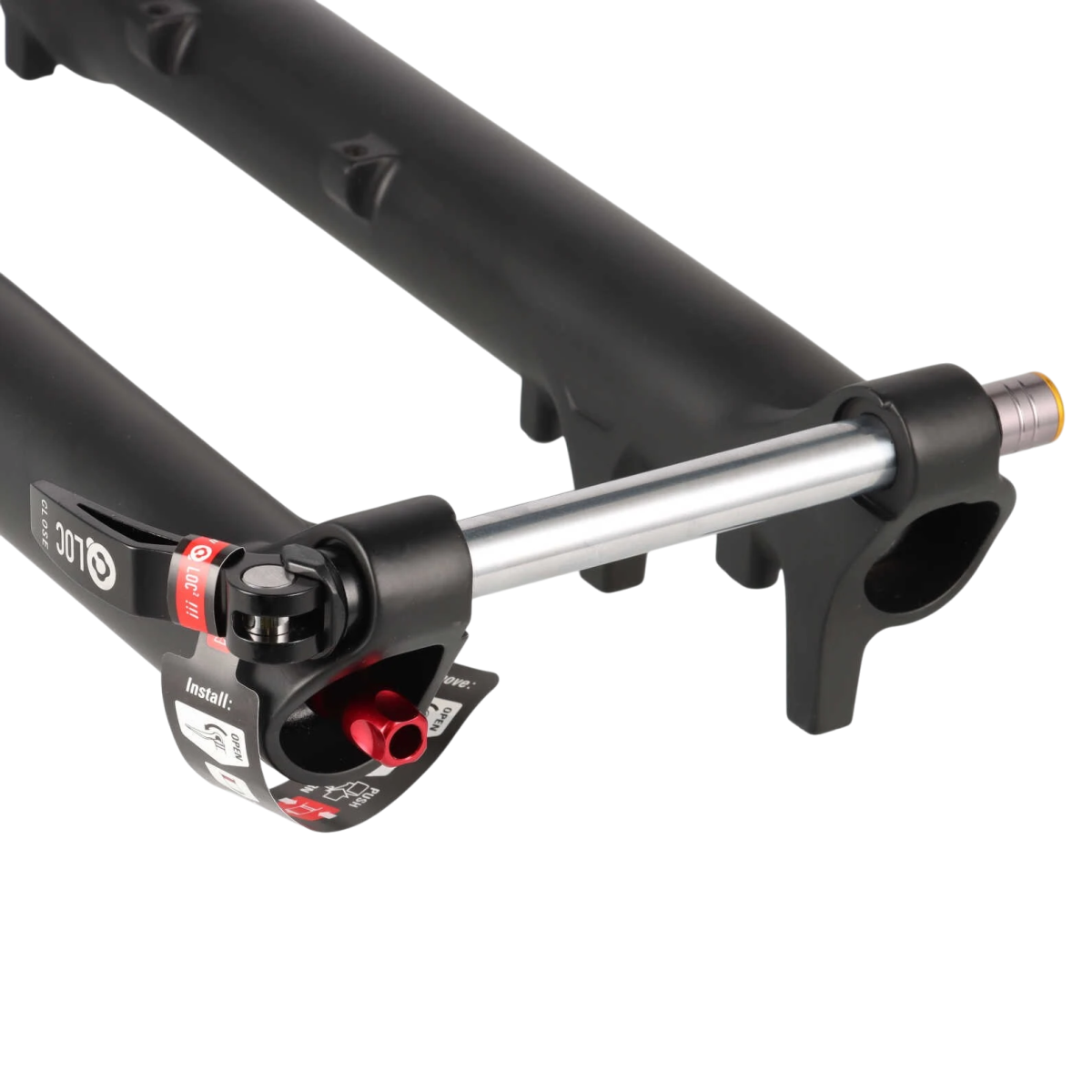 Suntour Federgabel 100 mm Mobie 34 ABS 15x100 mm 28" Tapered PCS (Modell 2021) - RAAAD.de