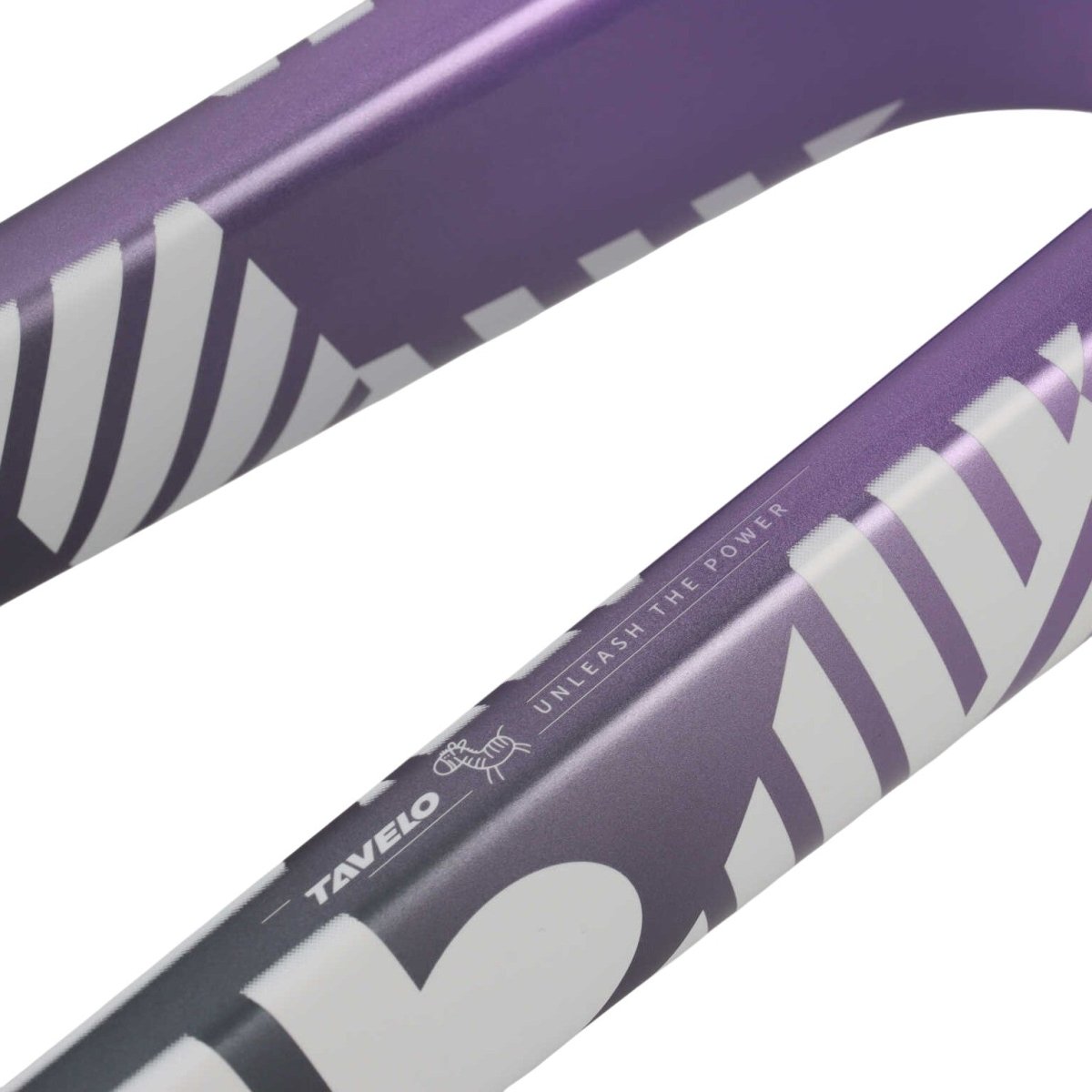 TAVELO Arow Race Carbon Rennrad Rahmenset | Größe 54 cm (XL) | Integriertes Cockpit 420x100 mm | Farbe Zebro Purple - RAAAD.de