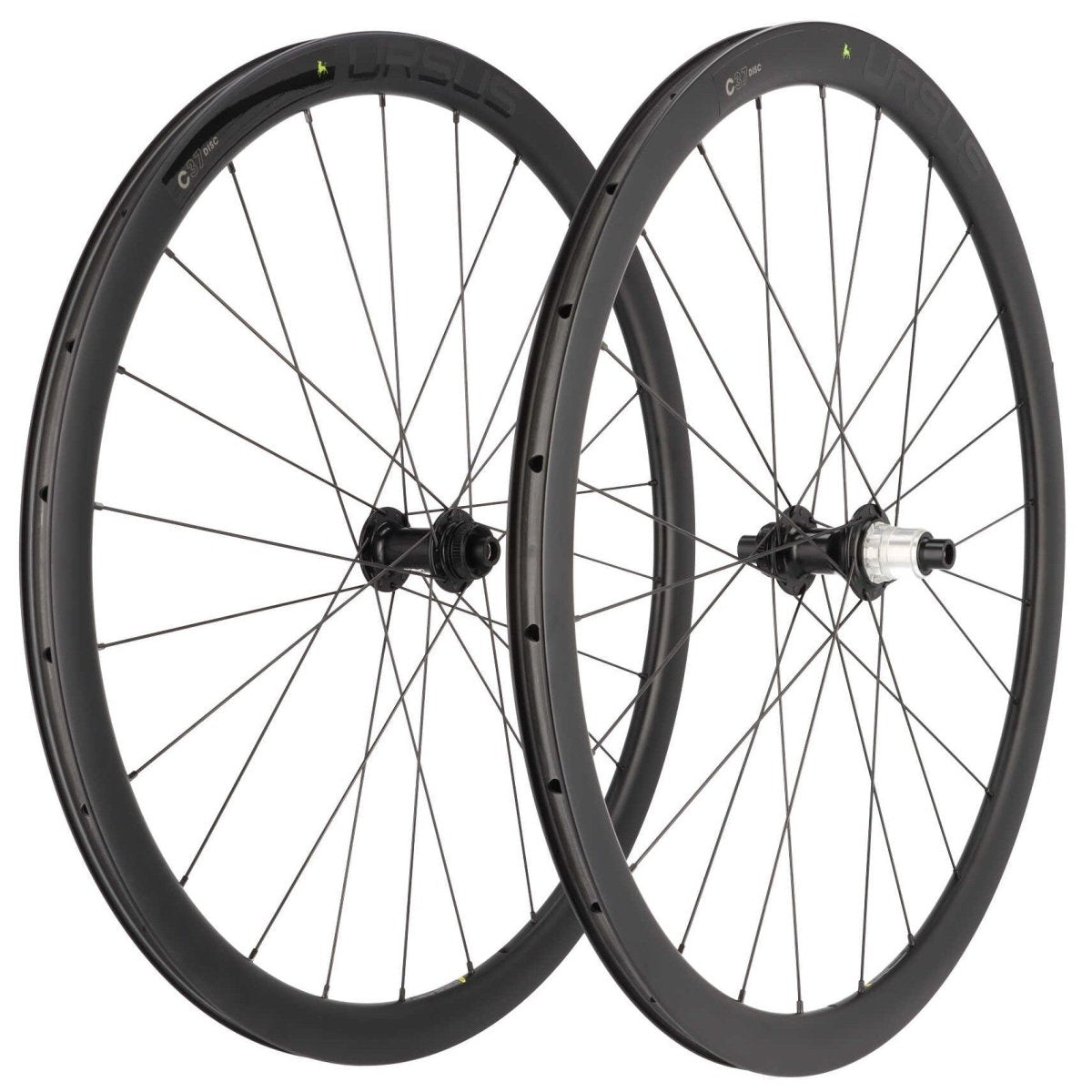 URSUS Laufradsatz C37 Carbon Rennrad Disc Steckachsen 12x100 / 12x142 mm SRAM XDR - RAAAD.de