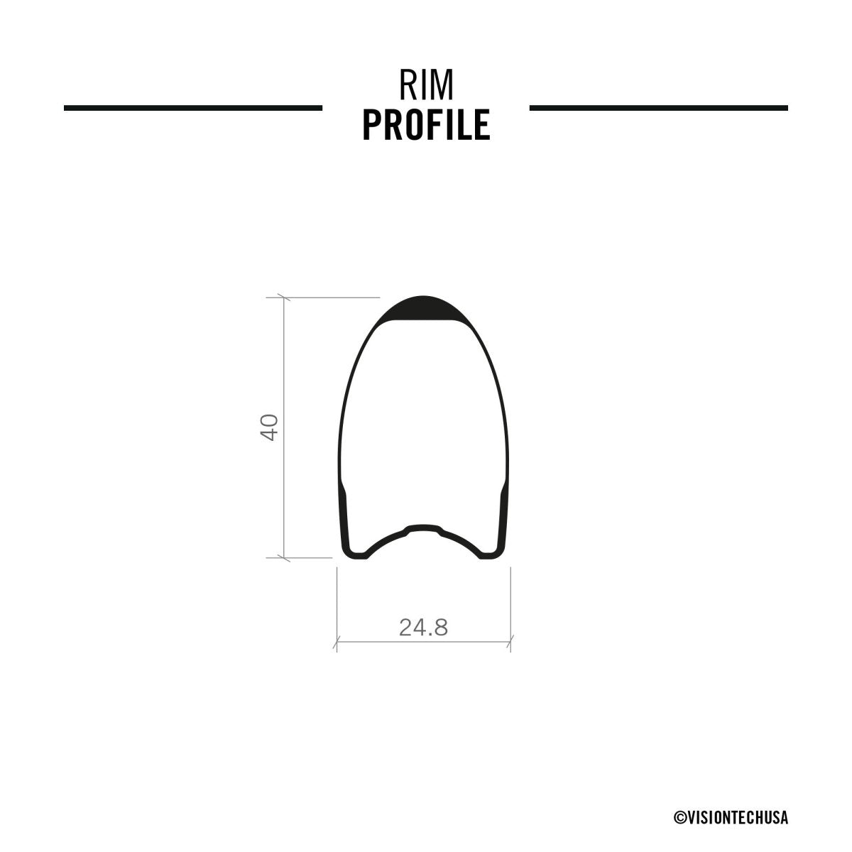 Vision Metron 40 SL Carbon Laufradsatz 28" | Felgenbremsen | Tubular Schlauchreifen | Shimano HG - RAAAD.de