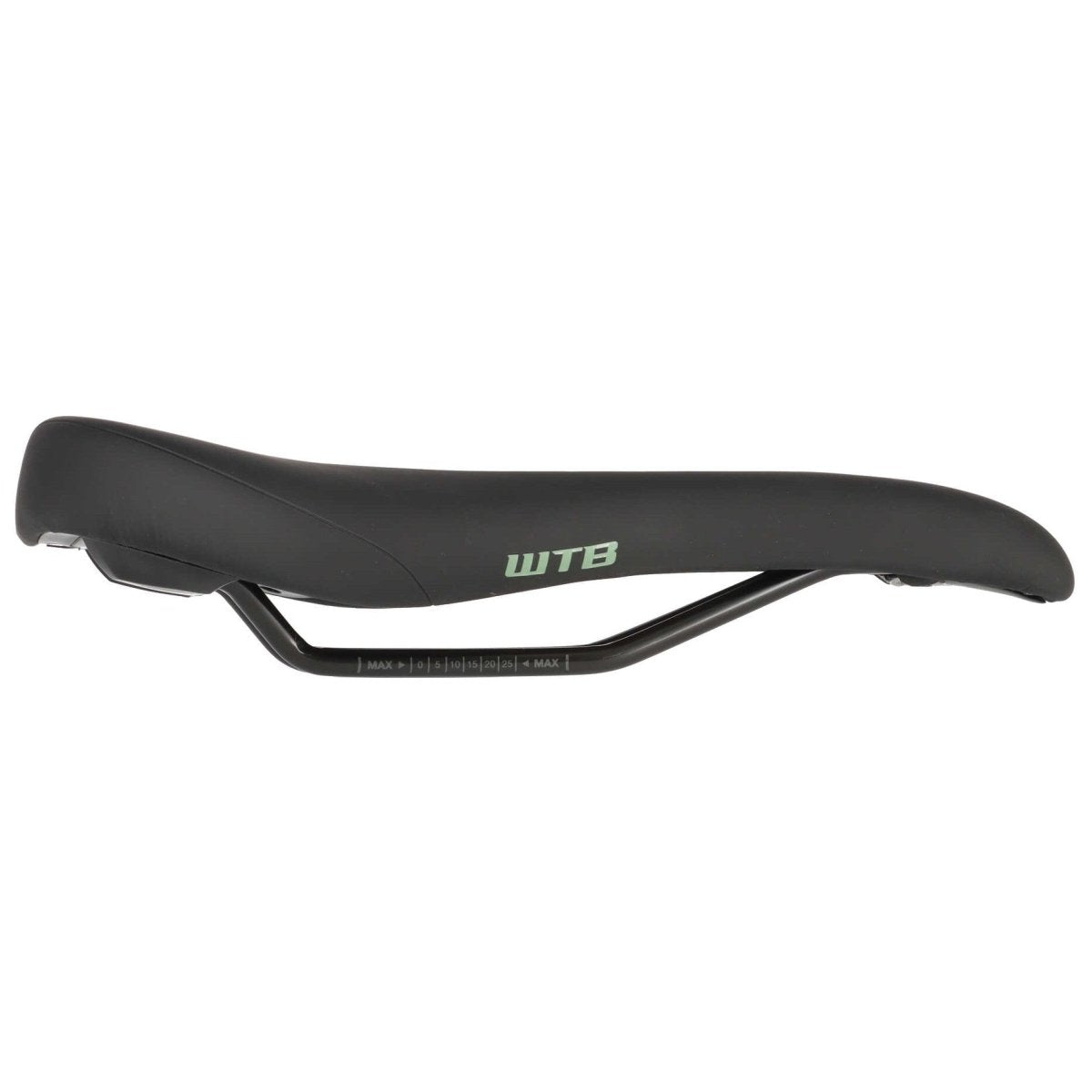 WTB Volt Sattel | Medium 145 mm | Steel Streben | schwarz - grün | MTB - RAAAD.de