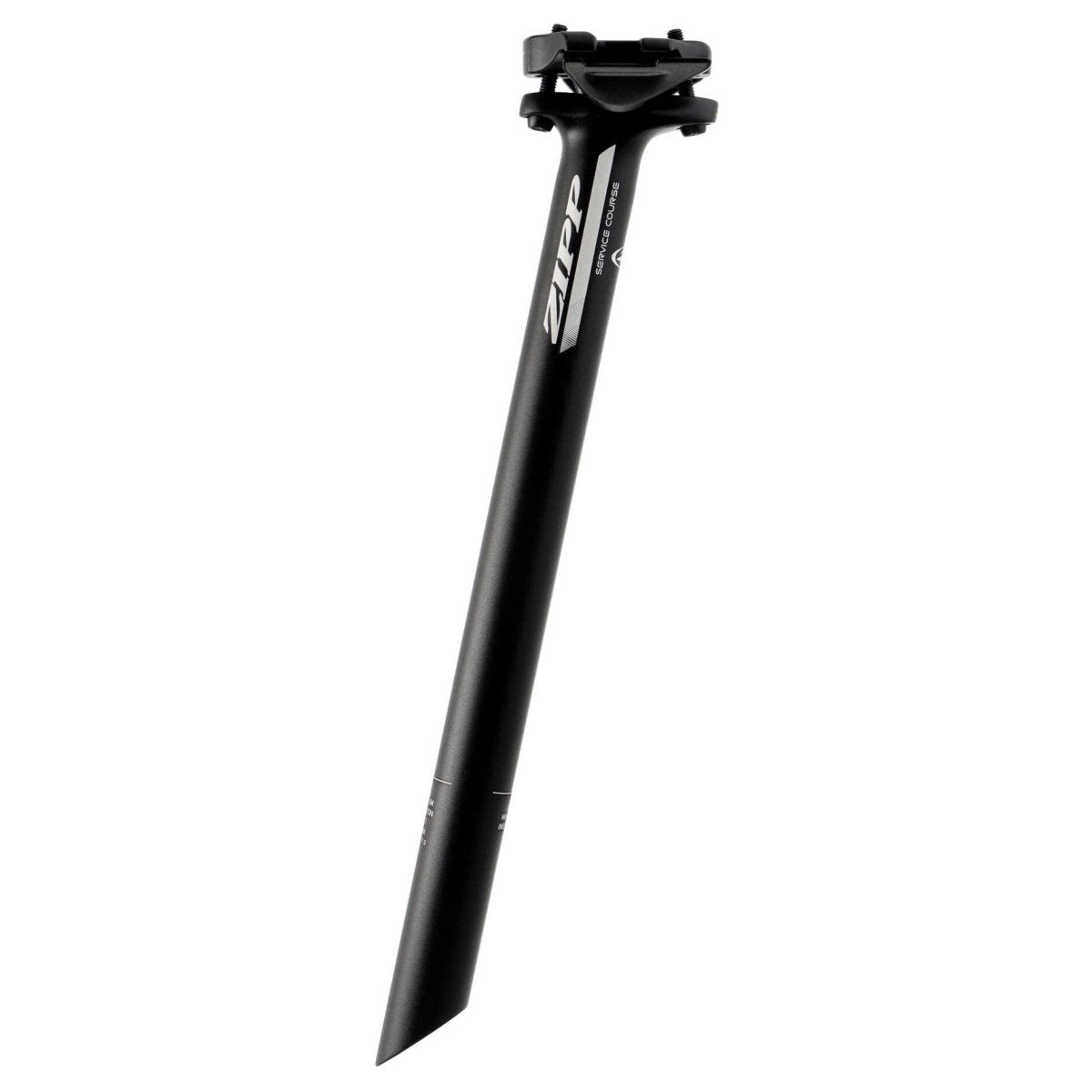 ZIPP Service Course Sattelstütze 27.2 x 350 mm | 0 mm Offset | Aluminium | schwarz - RAAAD.de
