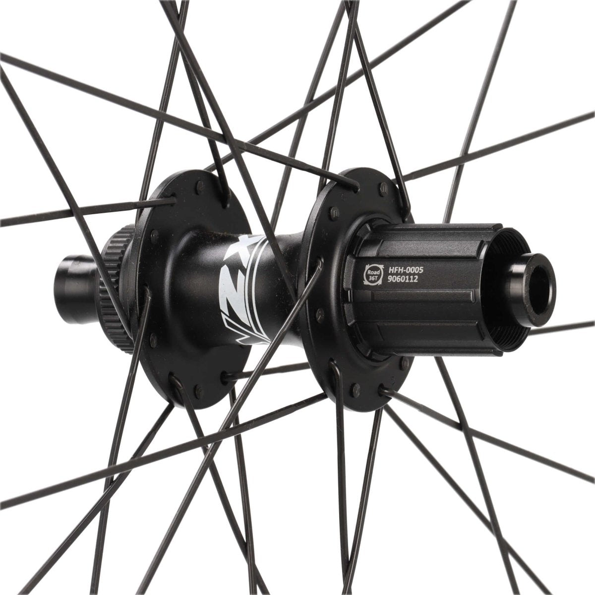 ZZYZX Alu Laufradsatz Disc | 28" Aero | 35 mm Felgenhöhe | Shimano HG Freilauf | Schwarz (B - Ware) - RAAAD.de