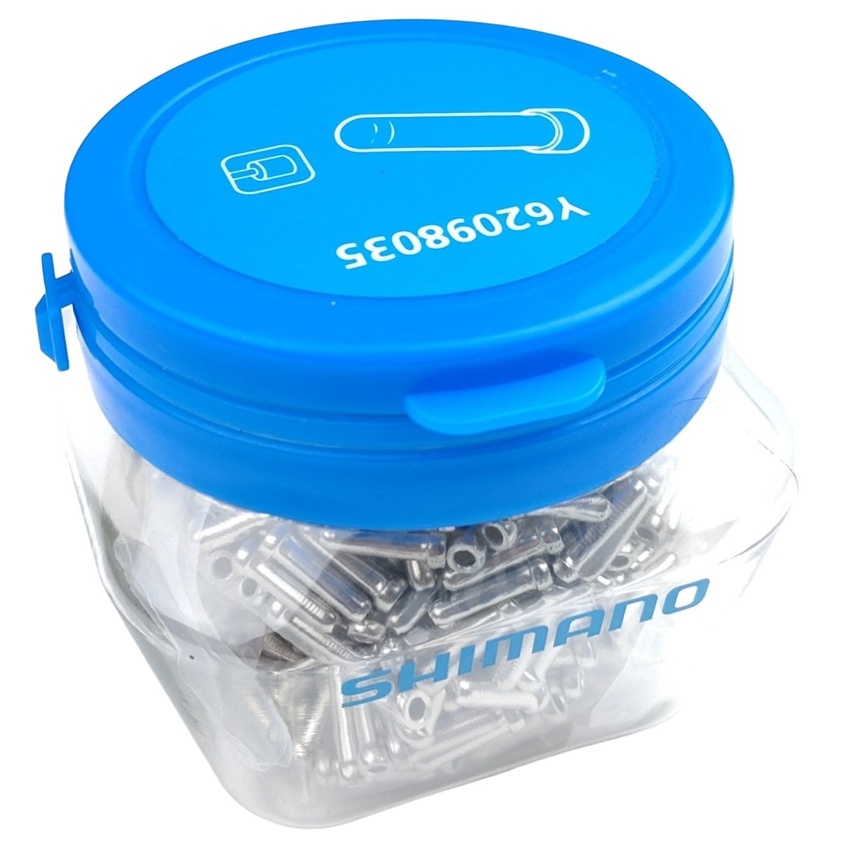 500x Shimano Schaltzug-Endkappen 1,2mm silber - RAAAD.de