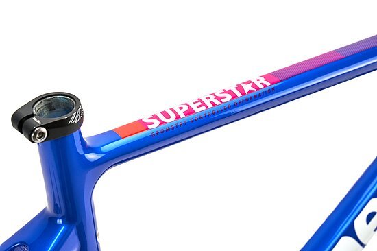 Cinelli SUPERSTAR Caliper Rahmen Gabel SET pink night - RAAAD.de