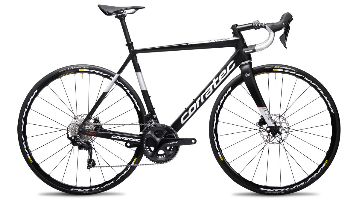Corratec Rennrad Rahmen Carbon CCT Team PRO Disc schwarz (Größe 54 cm/M) - RAAAD.de