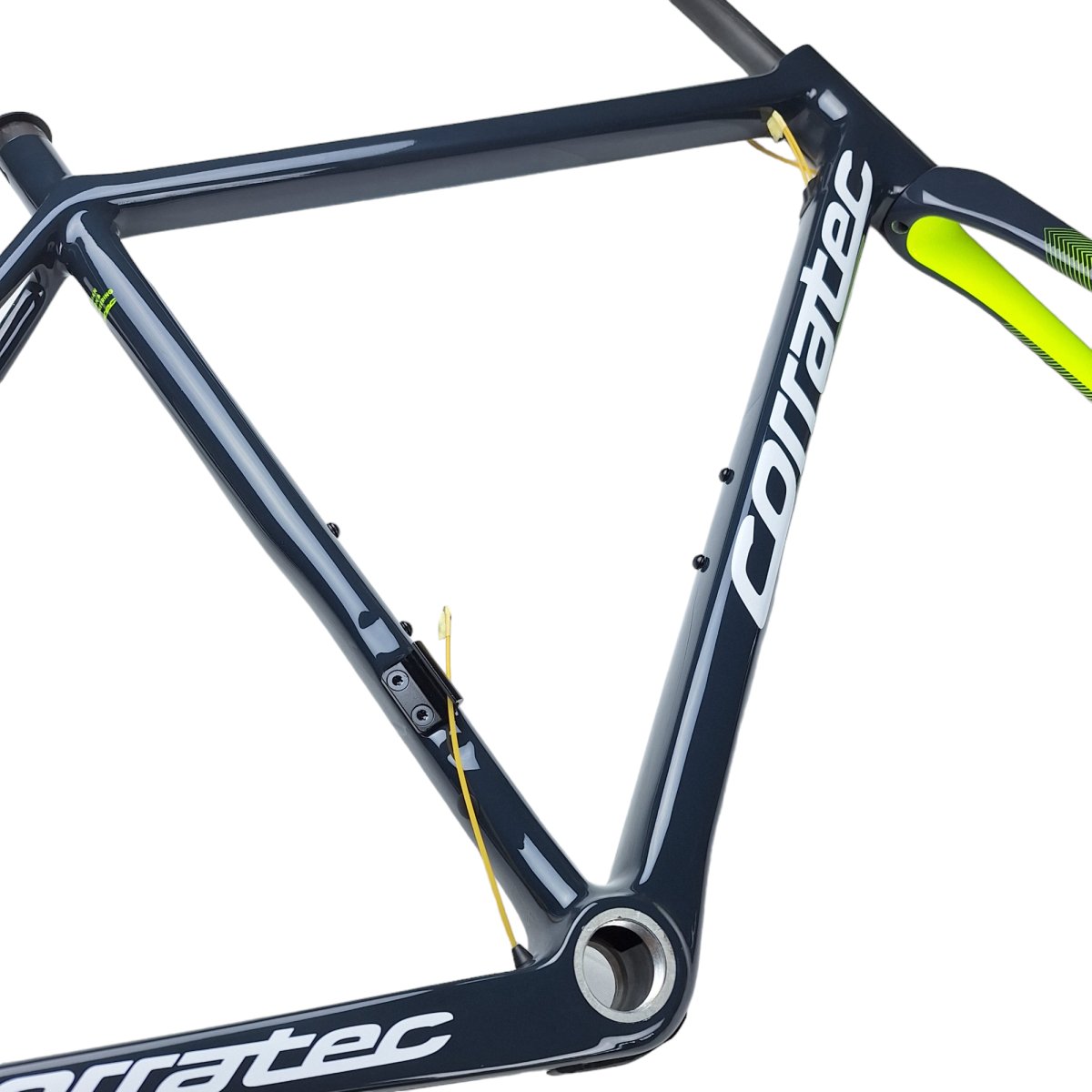 Corratec Rennrad Rahmen Felgenbremsen Carbon CCT Team blau (Größe 54 cm/M) - RAAAD.de